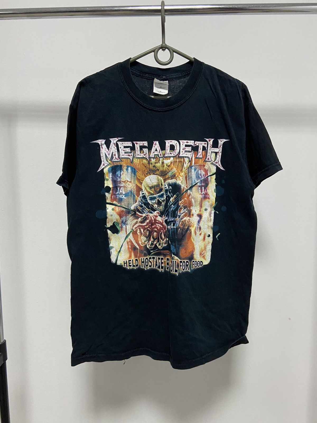 Megadeth Vintage Tour T Shirt 2007 Big Logo Rock Tee Hoodie, Sweatshirt | PodTeesHub.com