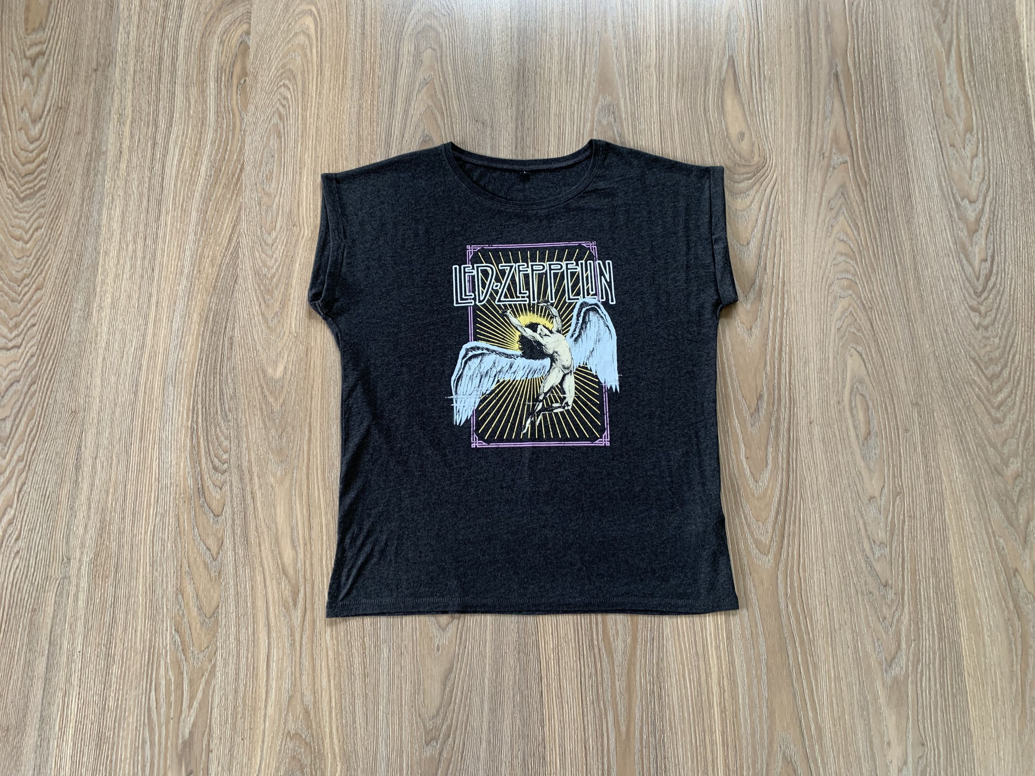 Zeppelin Led Zeppelin Angel Printed Sleeveless T T-Shirts, Hoodie, Sweatshirt | PodTeesHub.com