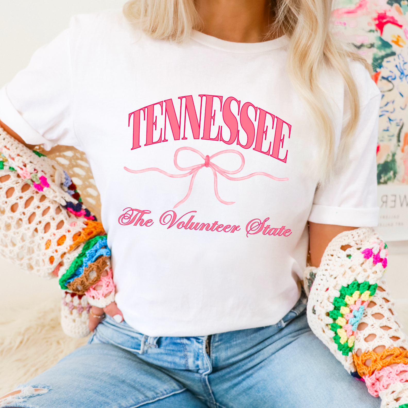 Coquette Tee | Tennessee  Tee | Ladies Graphic Tee Hoodie, Sweatshirt | PodTeesHub.com