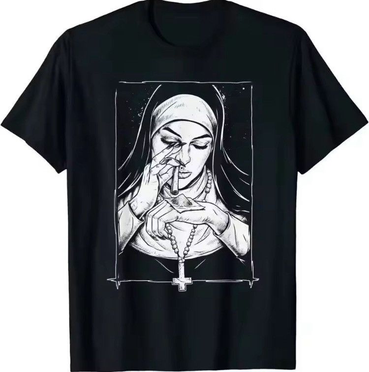 Japanese Brand Y2k Streetwear Goth Fashion Black T Shirt Punk Graphic Tee Hoodie, Sweatshirt | PodTeesHub.com
