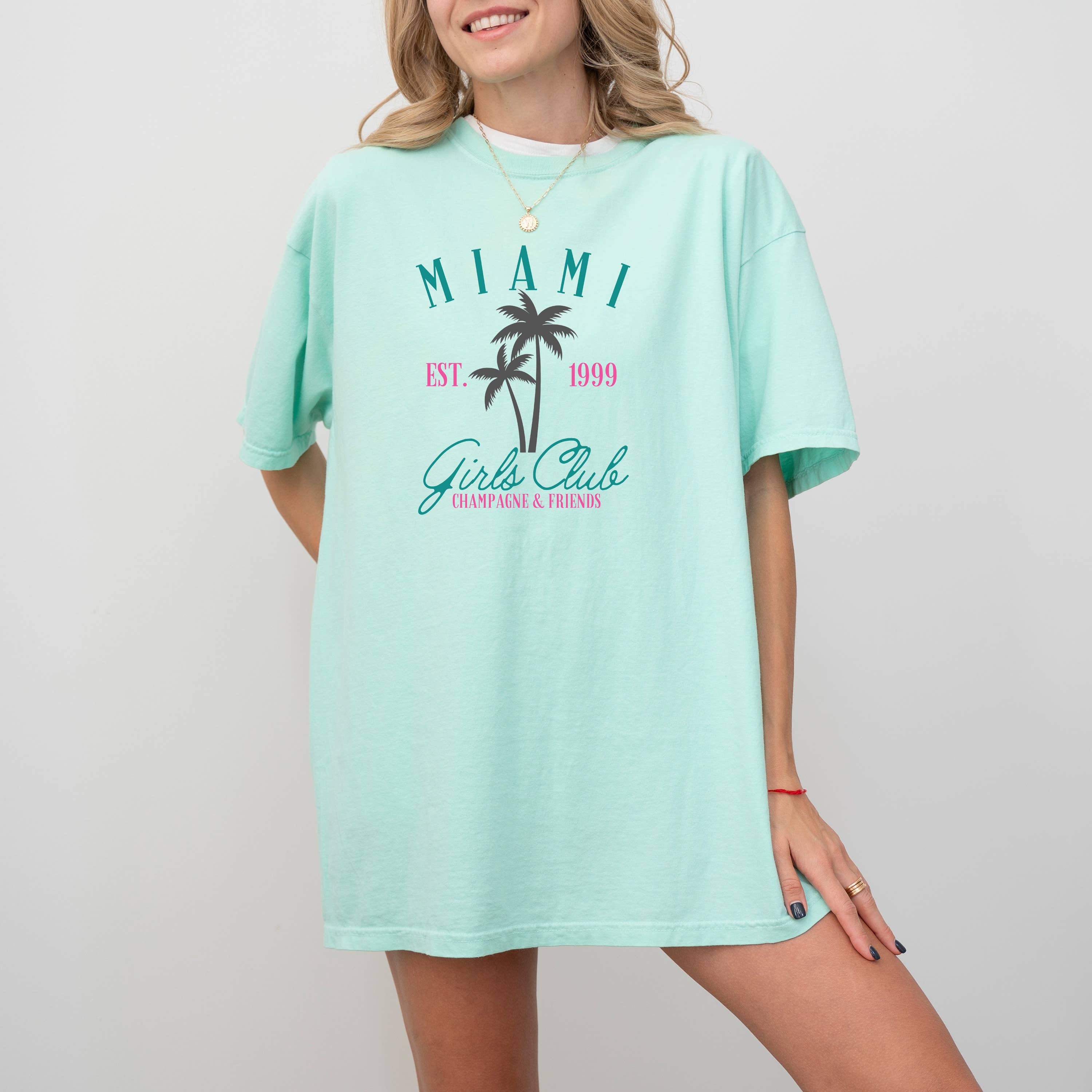 Miami, Miami Graphic Tee, Palm Trees, Miami Accessories Hoodie, Sweatshirt | PodTeesHub.com