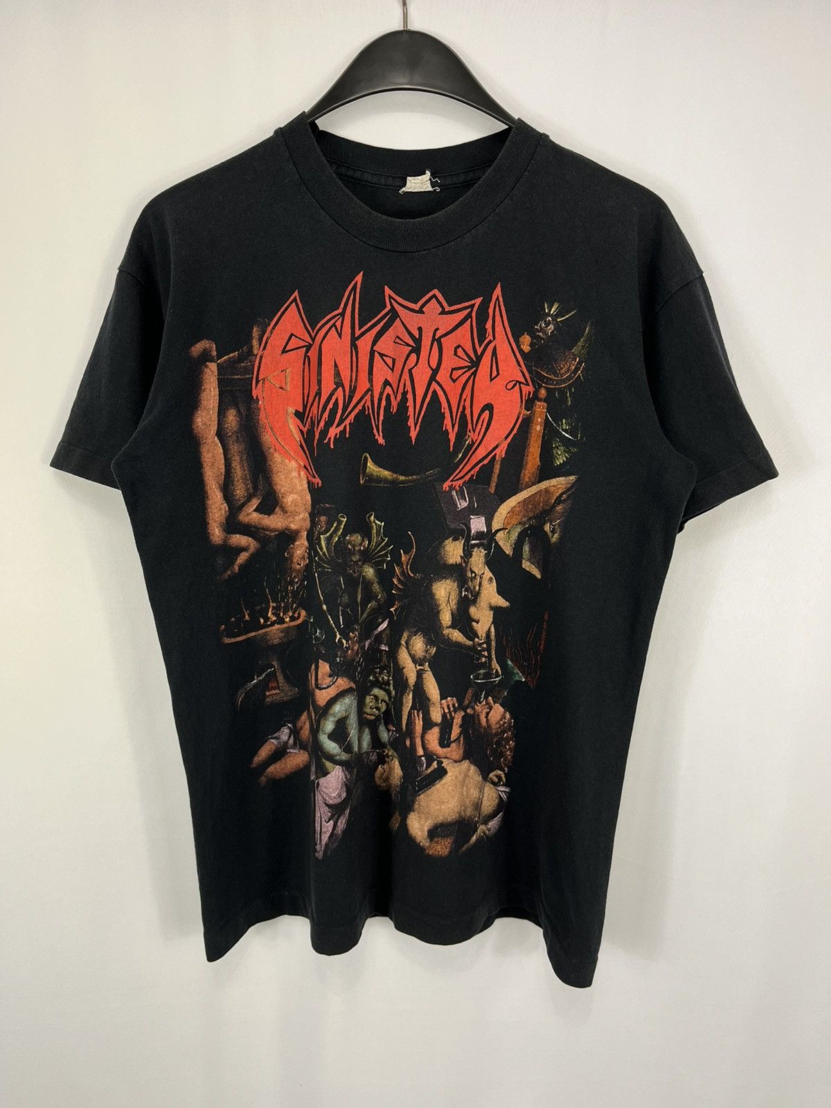 90s Sinister Vintage Death Metal T Shirt Hoodie, Sweatshirt | PodTeesHub.com