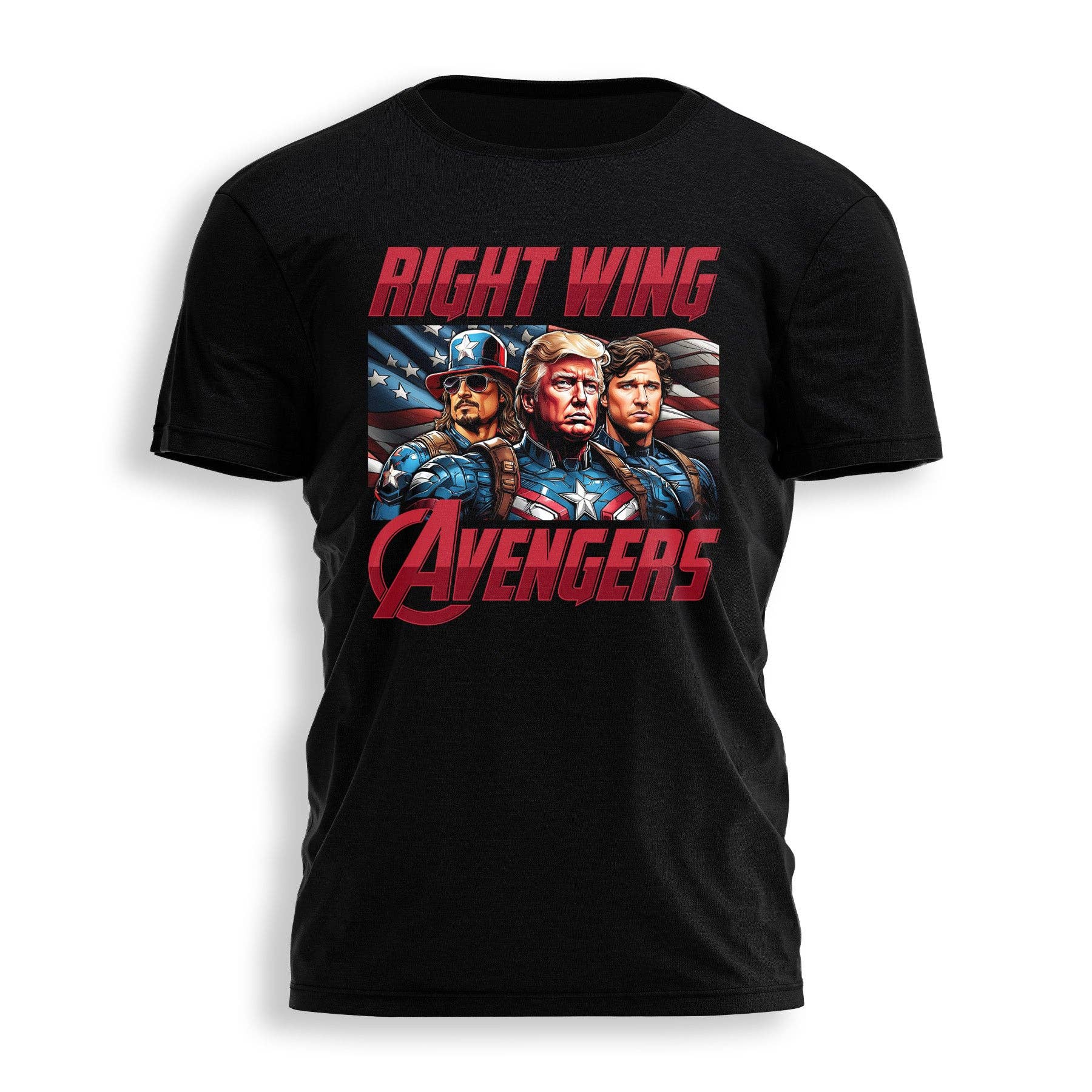 Right Wing Avengers Tee Hoodie, Sweatshirt | PodTeesHub.com