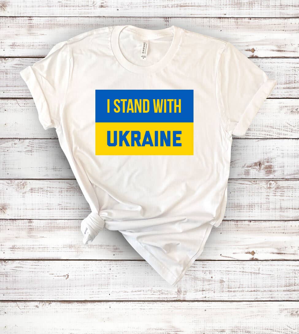 I Stand with Ukraine -  No War T-Shirt Hoodie, Sweatshirt | PodTeesHub.com