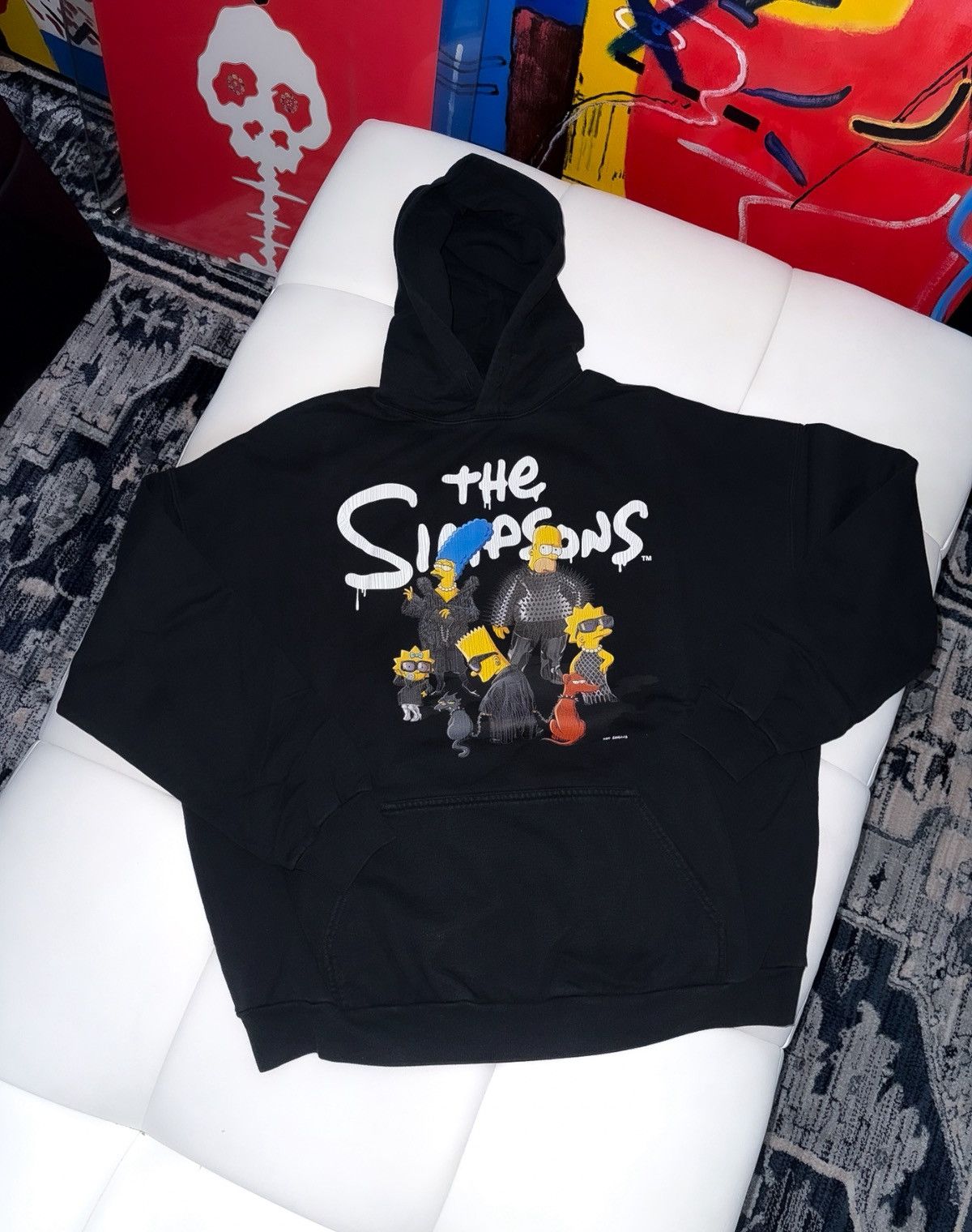 The Simpsons Balenciaga Hoodie T-Shirts, Sweatshirt | PodTeesHub.com