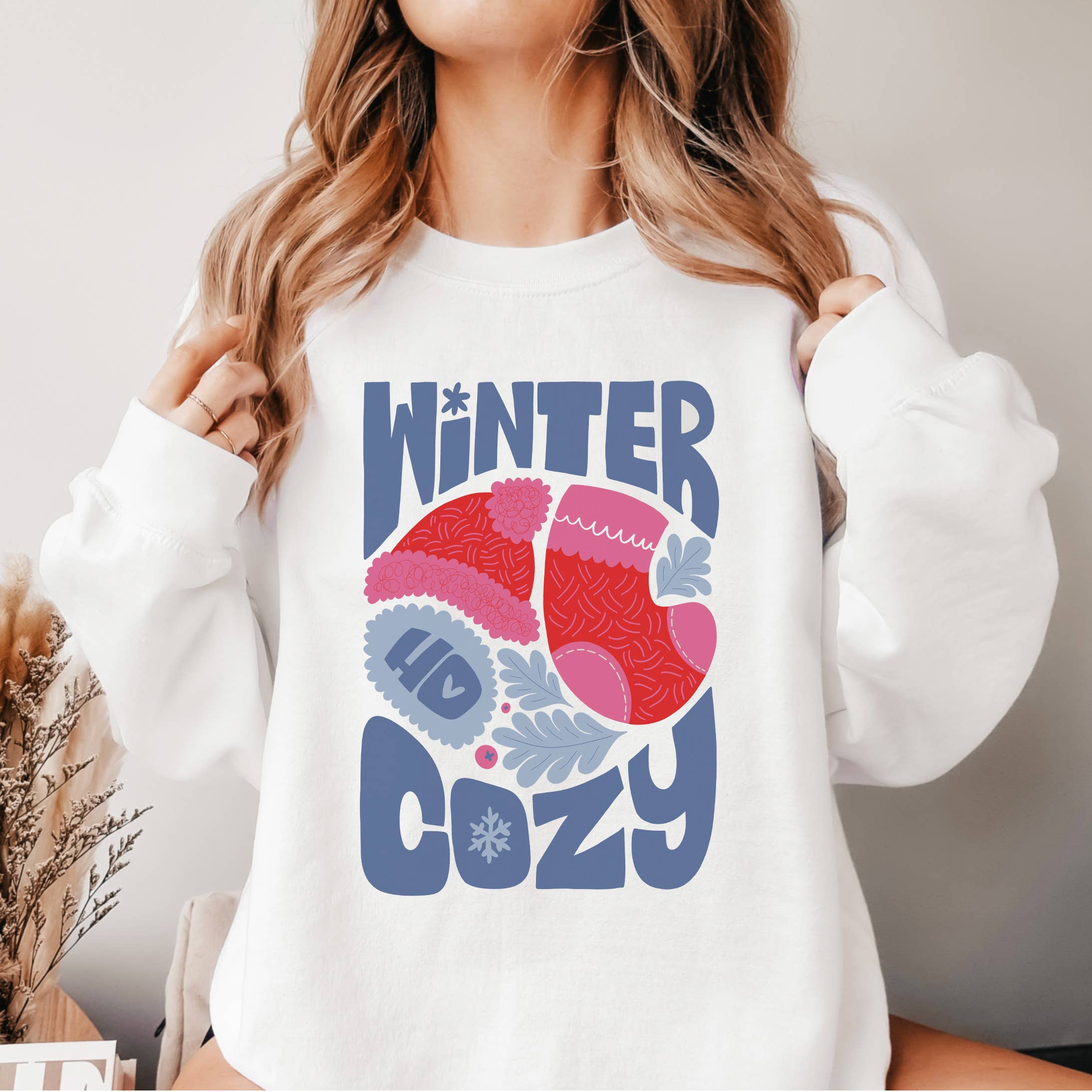 Winter Cozy Crewneck Sweatshirt | Christmas | Sizes S-2XL T-Shirts, Hoodie | PodTeesHub.com