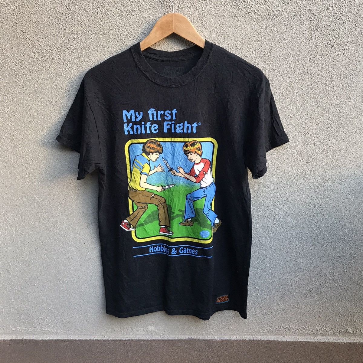 Vintage Steven Rhodes Video Games Tee Art Old Fashion Style Hoodie, Sweatshirt | PodTeesHub.com