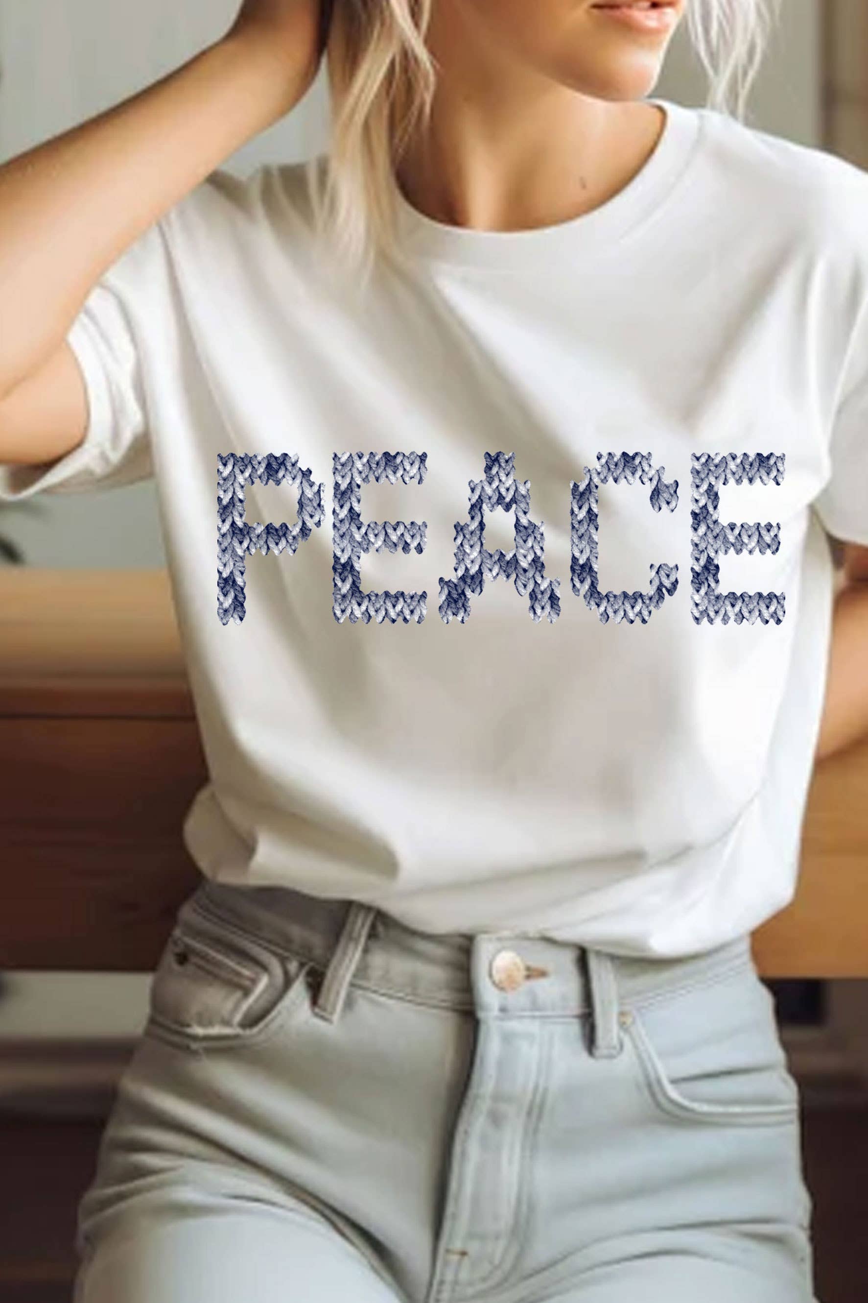 Peace Sweater Graphic Tshirts Hoodie, Sweatshirt | PodTeesHub.com