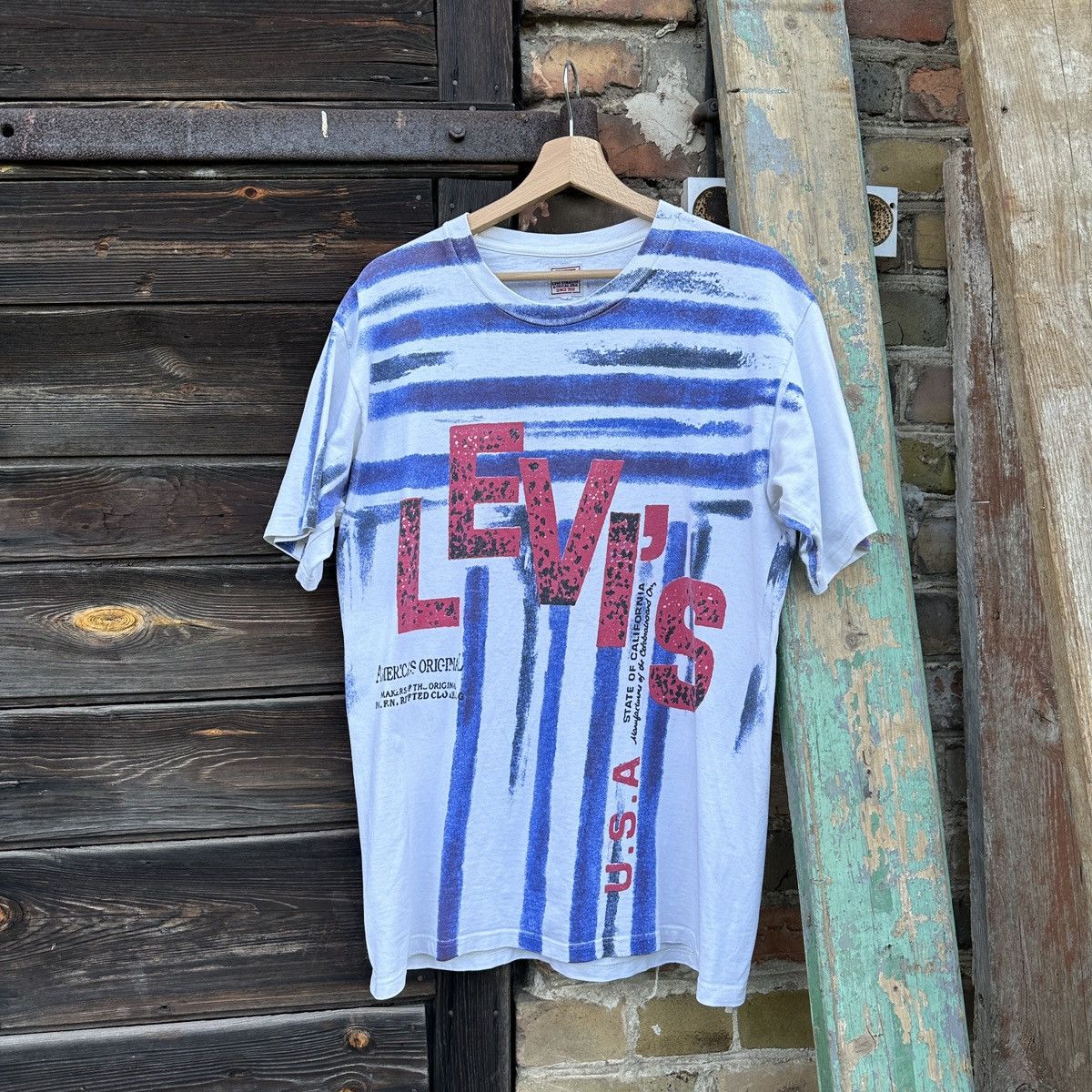 S Vintage Levi S Levis 90s 80s T Shirt Aop Tee Made In Usa Hoodie, Sweatshirt | PodTeesHub.com