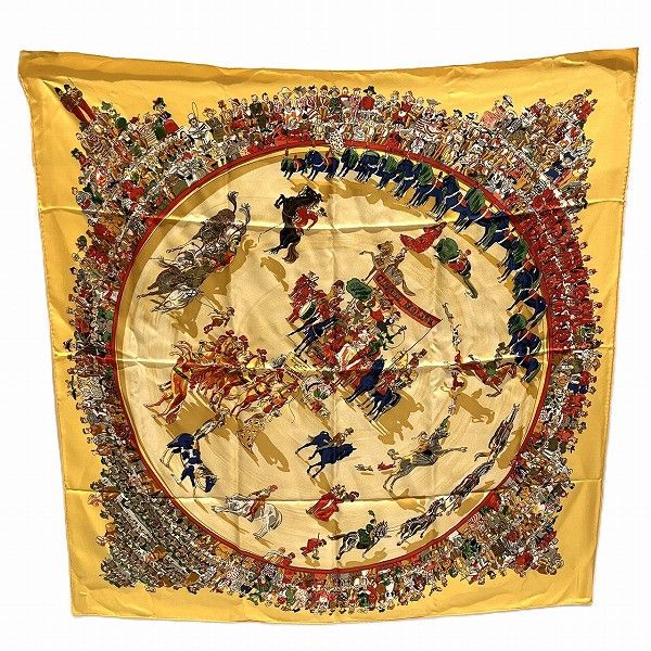 Hermes Hermes Carre 90 Morier Circus Silk Scarf Others Scarf T-Shirts, Hoodie, Sweatshirt