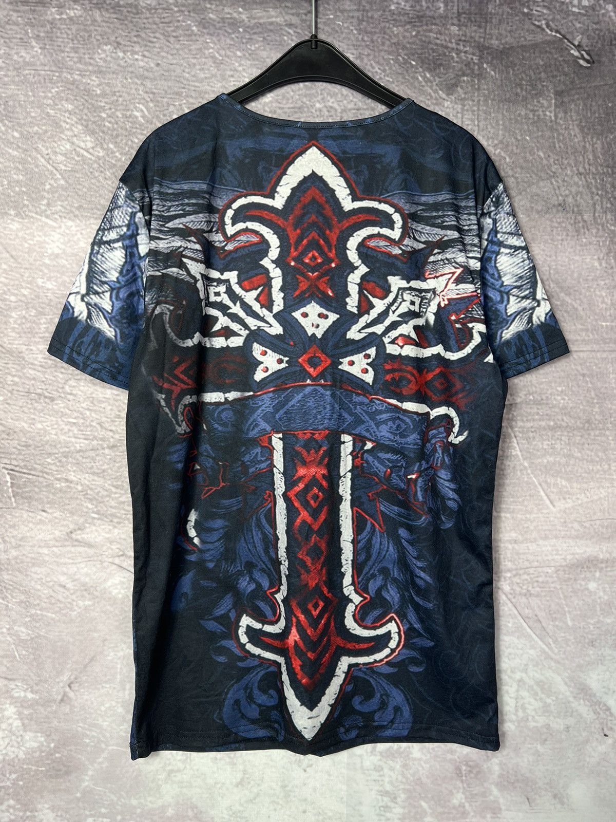 Other 1 1 3 Cyber Wings Big Cross Crazy Y2k T-Shirts, Hoodie, Sweatshirt