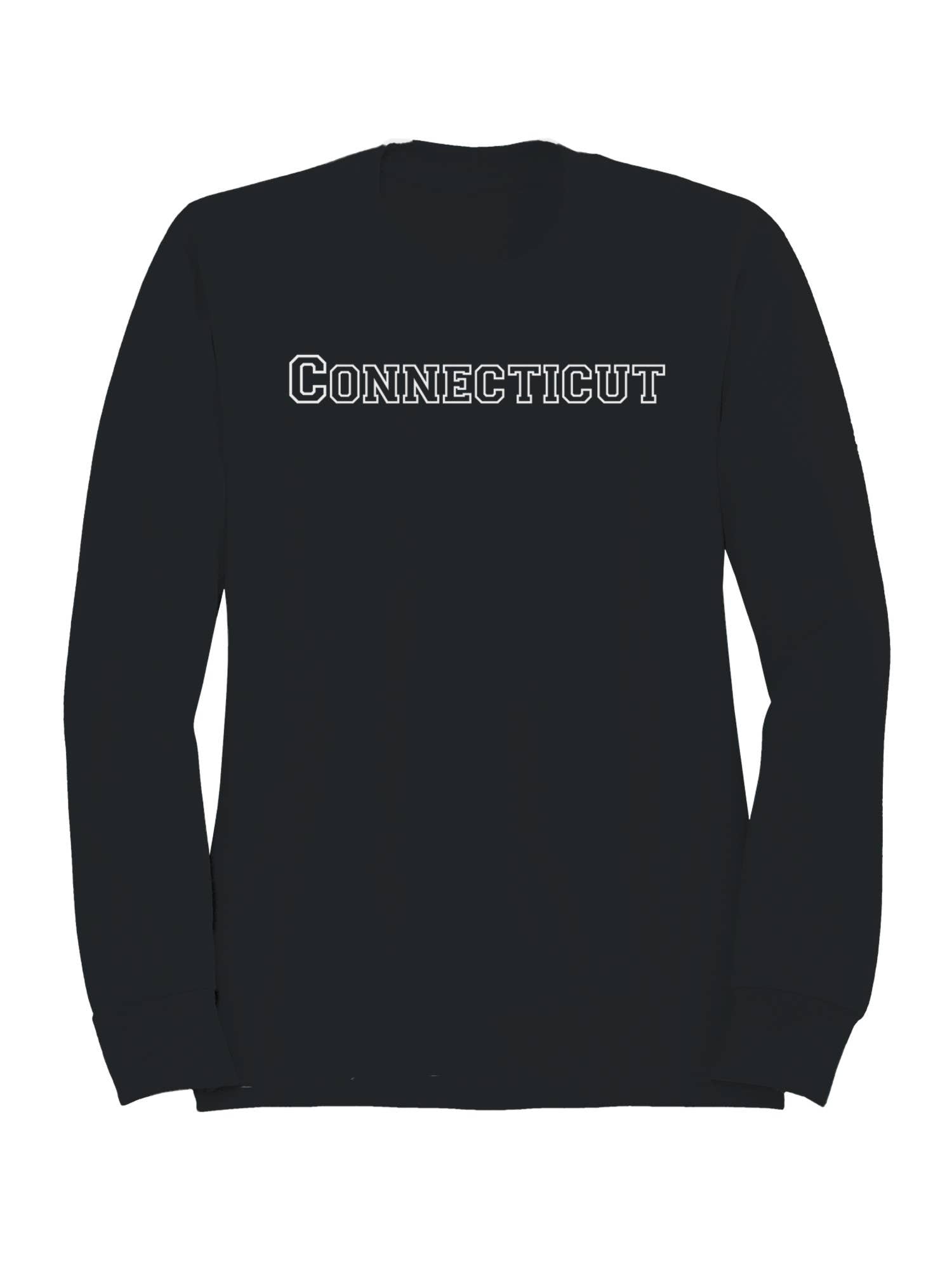 Connecticut Vintage Style Print Women's Sweatshirt T-Shirts, Hoodie | PodTeesHub.com