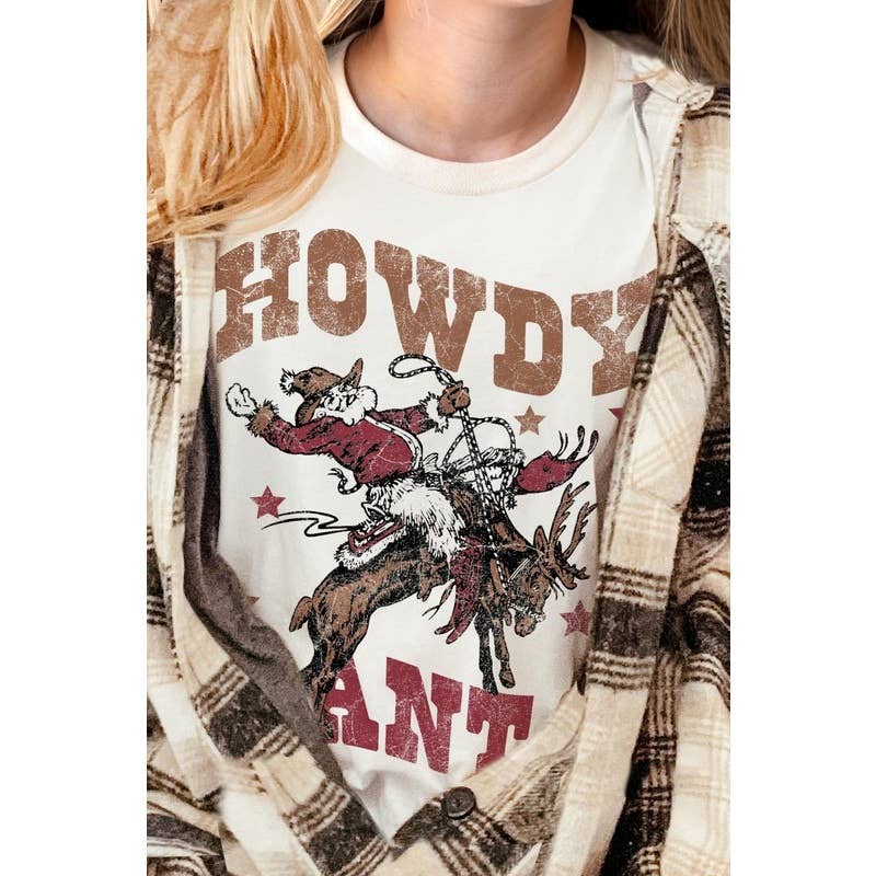 Cotton Jersey Relaxed Fit - Santa Cowboy T-Shirts, Hoodie, Sweatshirt | PodTeesHub.com