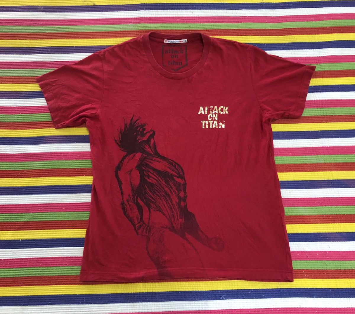 Vintage Vtg Anime Shirt Attack On Titan L Manga Evangelion Akira Hoodie, Sweatshirt | PodTeesHub.com