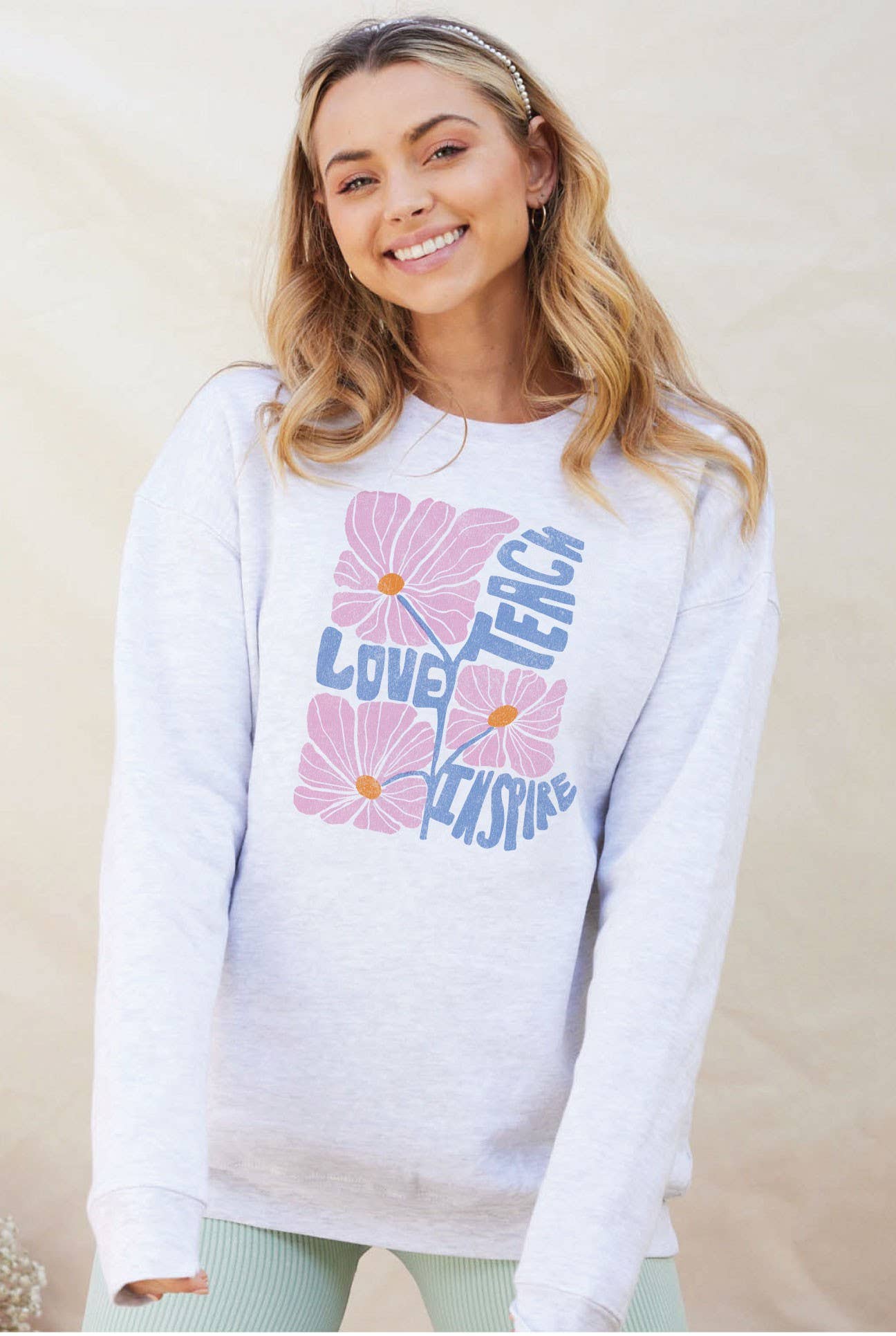 Teach Love Inspire Sweatshirt T-Shirts, Hoodie | PodTeesHub.com