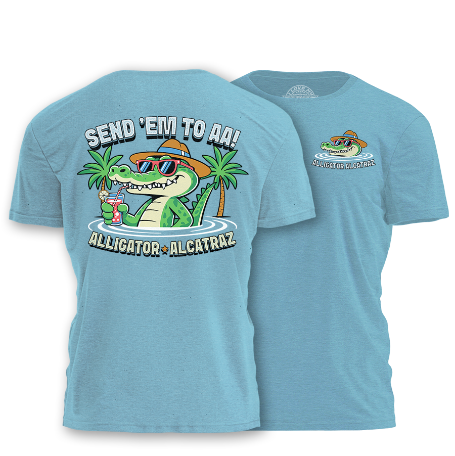 Send Em To Aa Tee - 4021 Hoodie, Sweatshirt | PodTeesHub.com