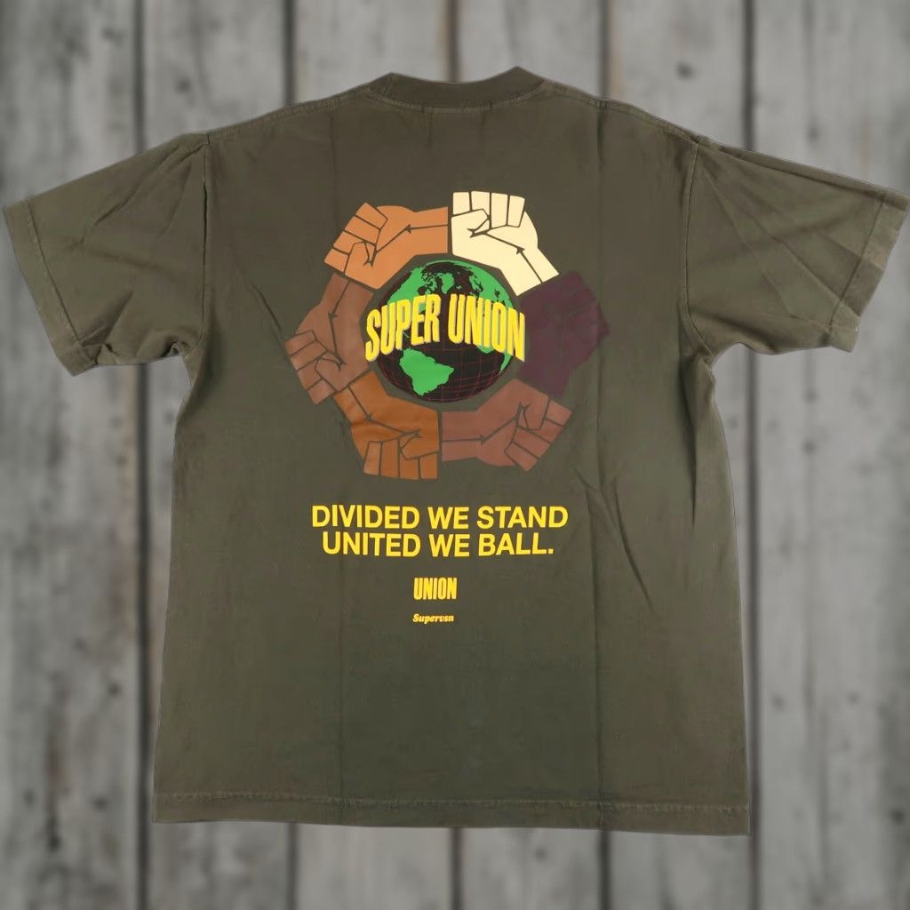 Supervsn Fist Graphic T Shirt S Small Super Union Streetwear Collab Hoodie, Sweatshirt | PodTeesHub.com