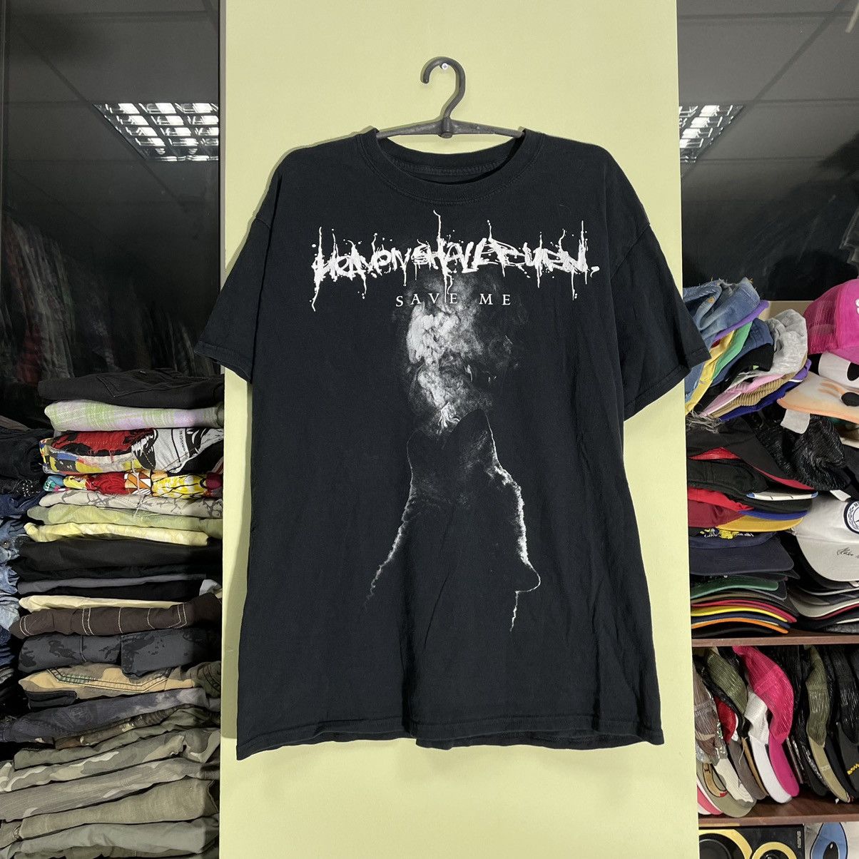 Vintage 90s 666 Skulls Cross Dead Face Vamp Horror Tee 90s Hoodie, Sweatshirt | PodTeesHub.com
