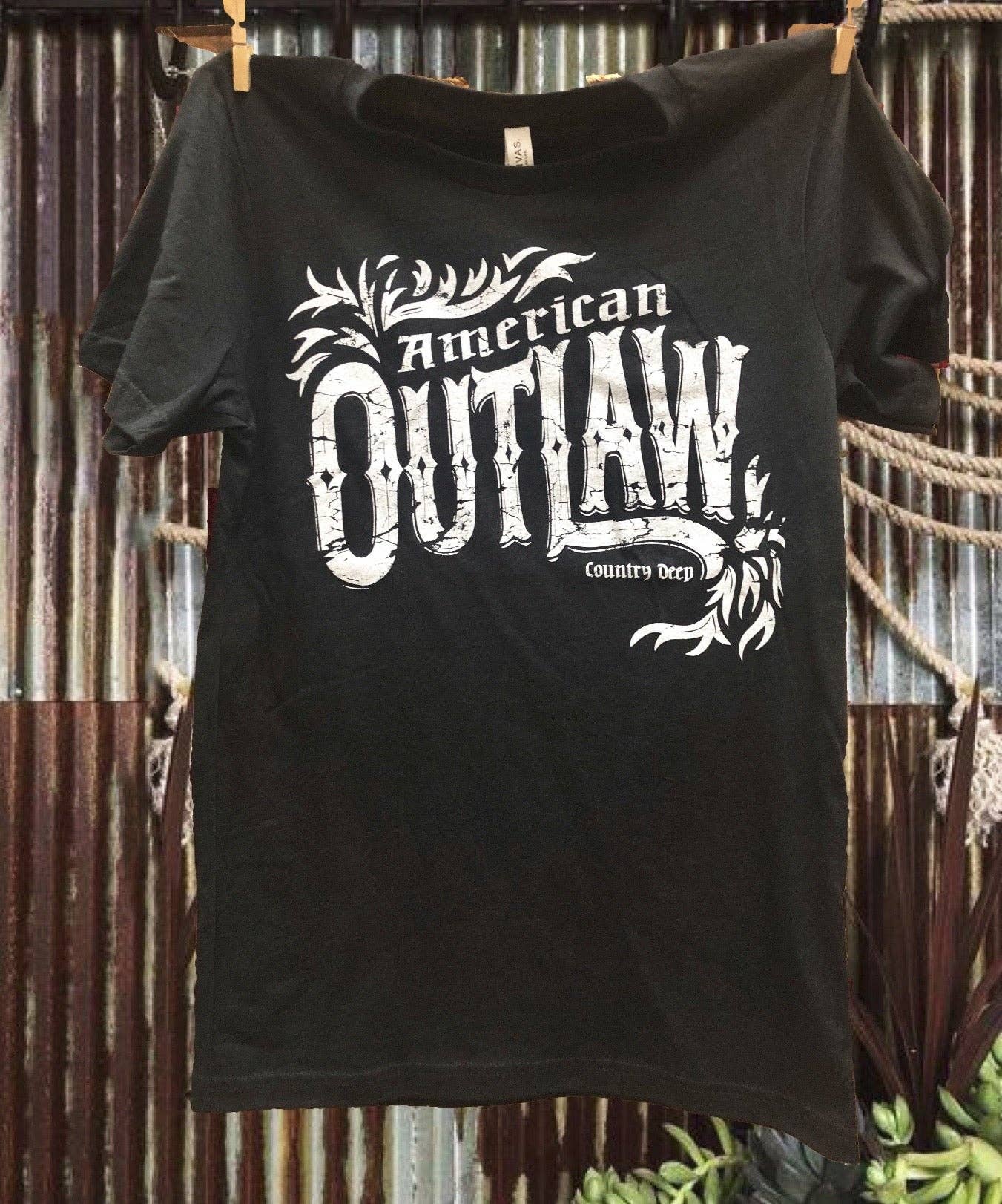 American Outlaw Vintage Unisex T-Shirt Hoodie, Sweatshirt | PodTeesHub.com