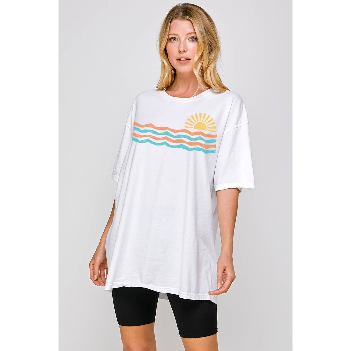 Lake Daze On My Mind Vintage Graphic Oversized Tee Hoodie, Sweatshirt | PodTeesHub.com