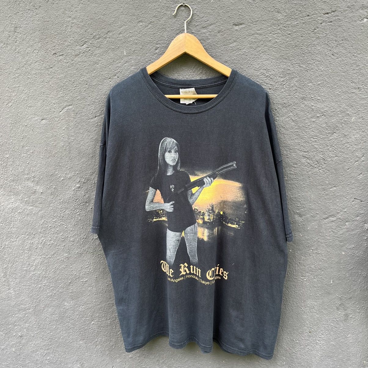 Other Thrashed Faded Vintage Y2k We Run Cities Movie Tee Hoodie, Sweatshirt | PodTeesHub.com