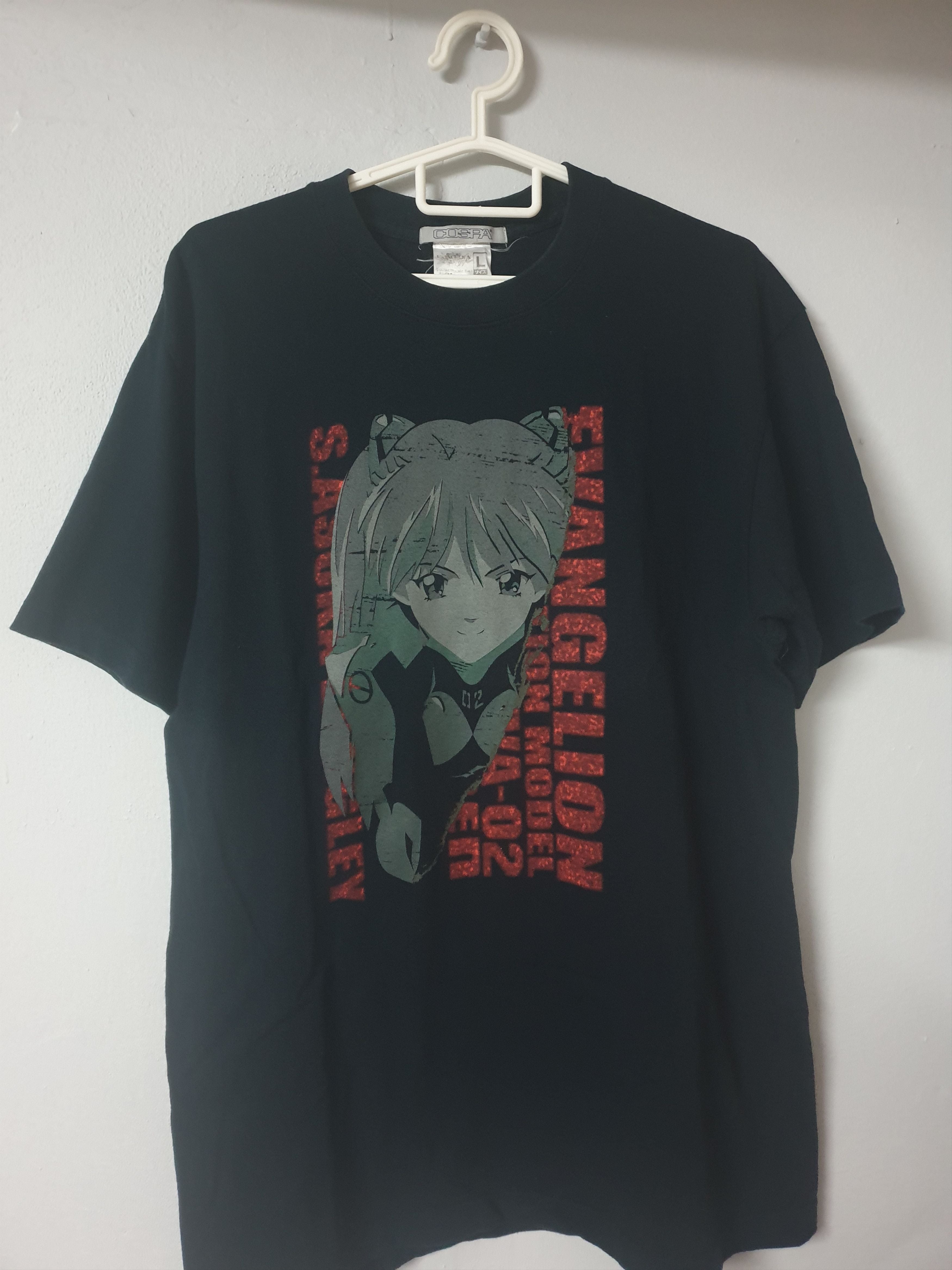 Anime Vintage Evangelion Eva Asuka Anime T-Shirts, Hoodie, Sweatshirt