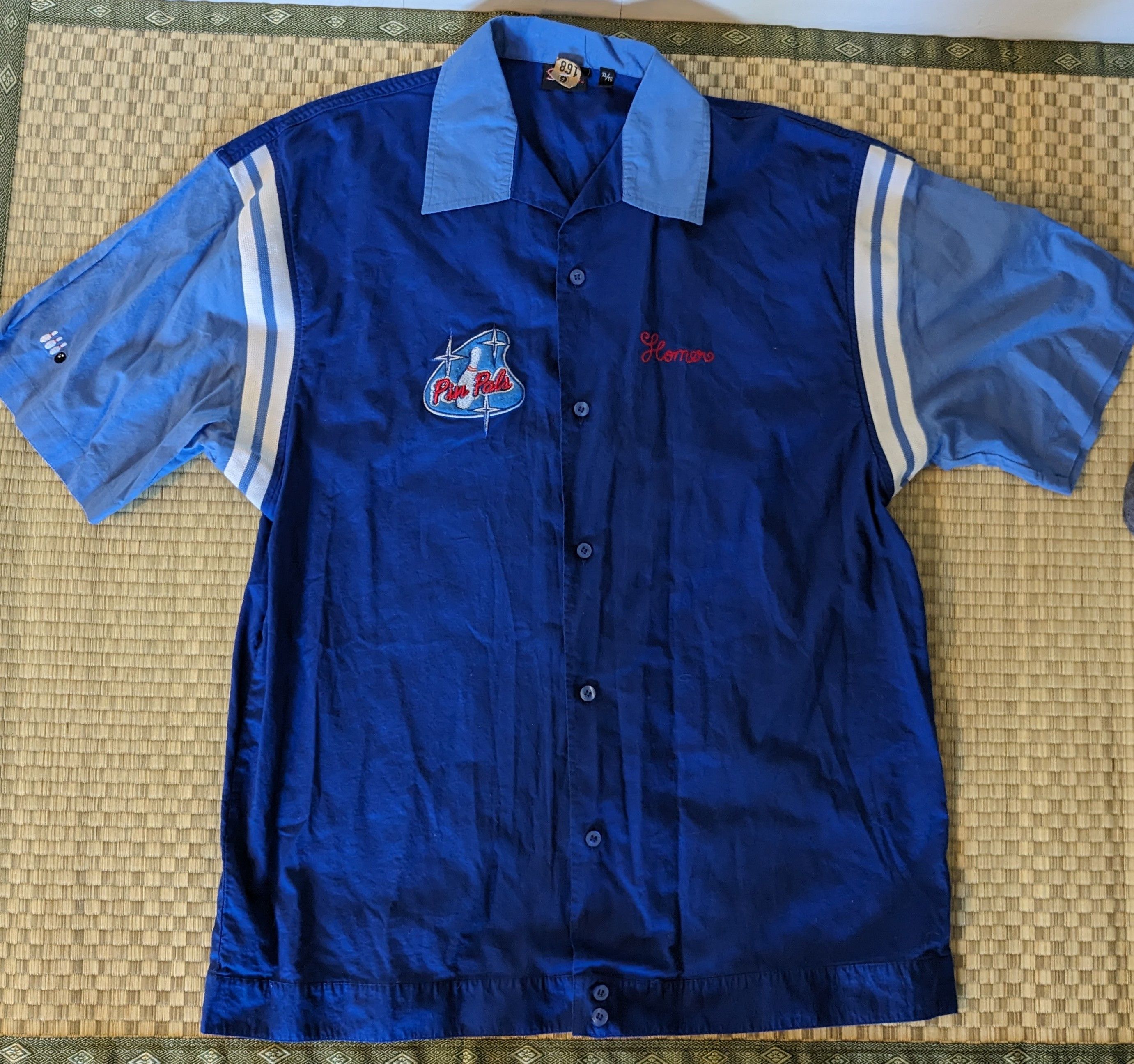 The Simpsons Rare Lnwot Simpsons Pin Pals Bowling Shirt Homer Hoodie, Sweatshirt | PodTeesHub.com