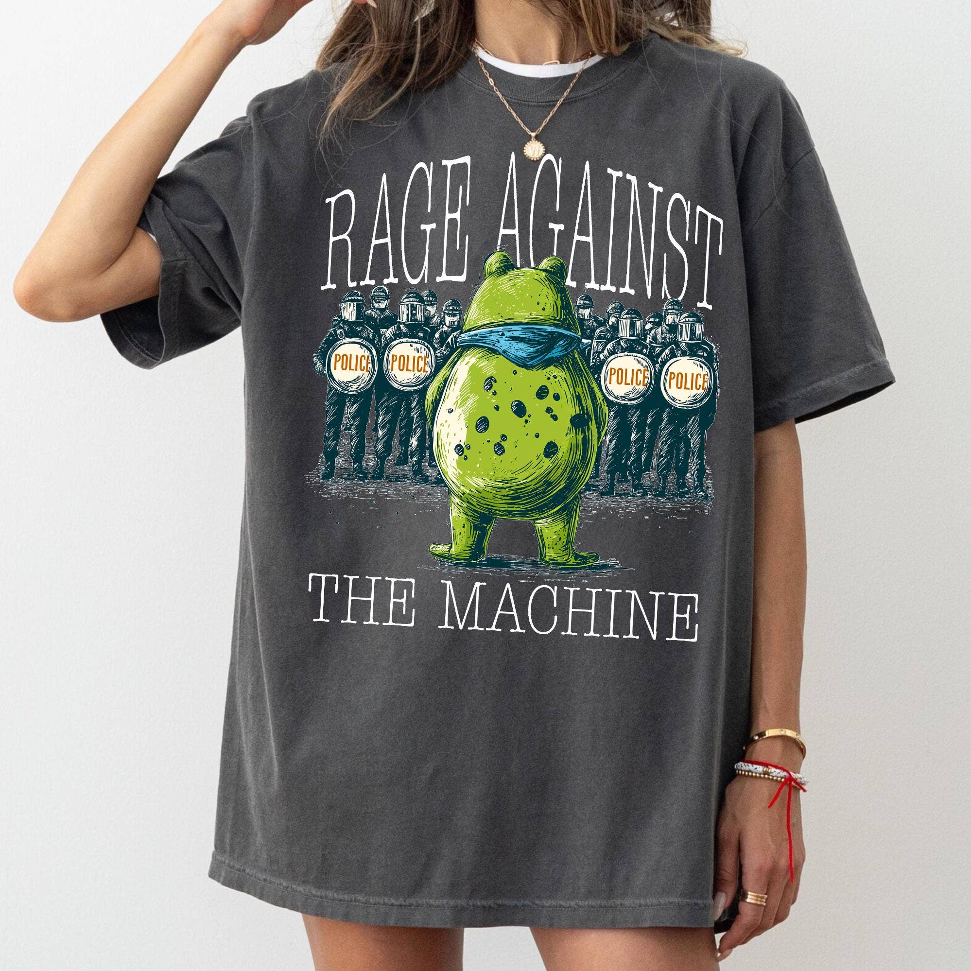 Rage Against the Machine Frog Protest T Shirt Hoodie, Sweatshirt | PodTeesHub.com