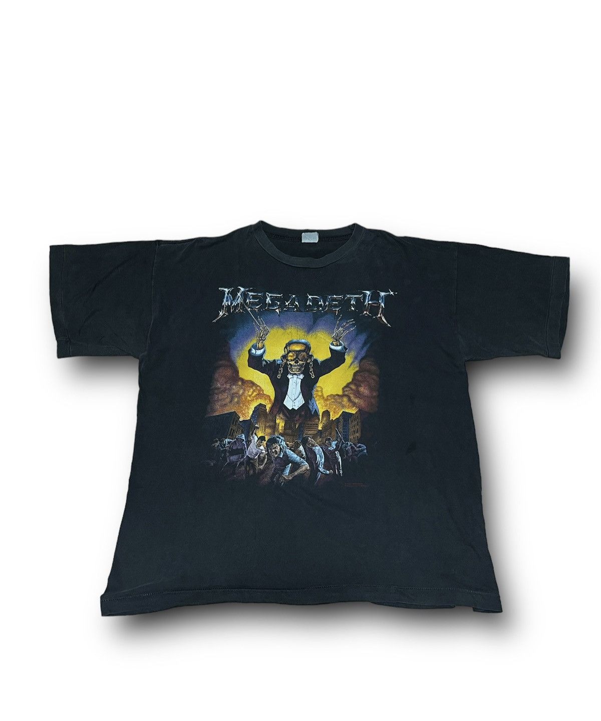 Vintage 1992 Megadeth Band Symphony Destruction Promo T-Shirts, Hoodie, Sweatshirt