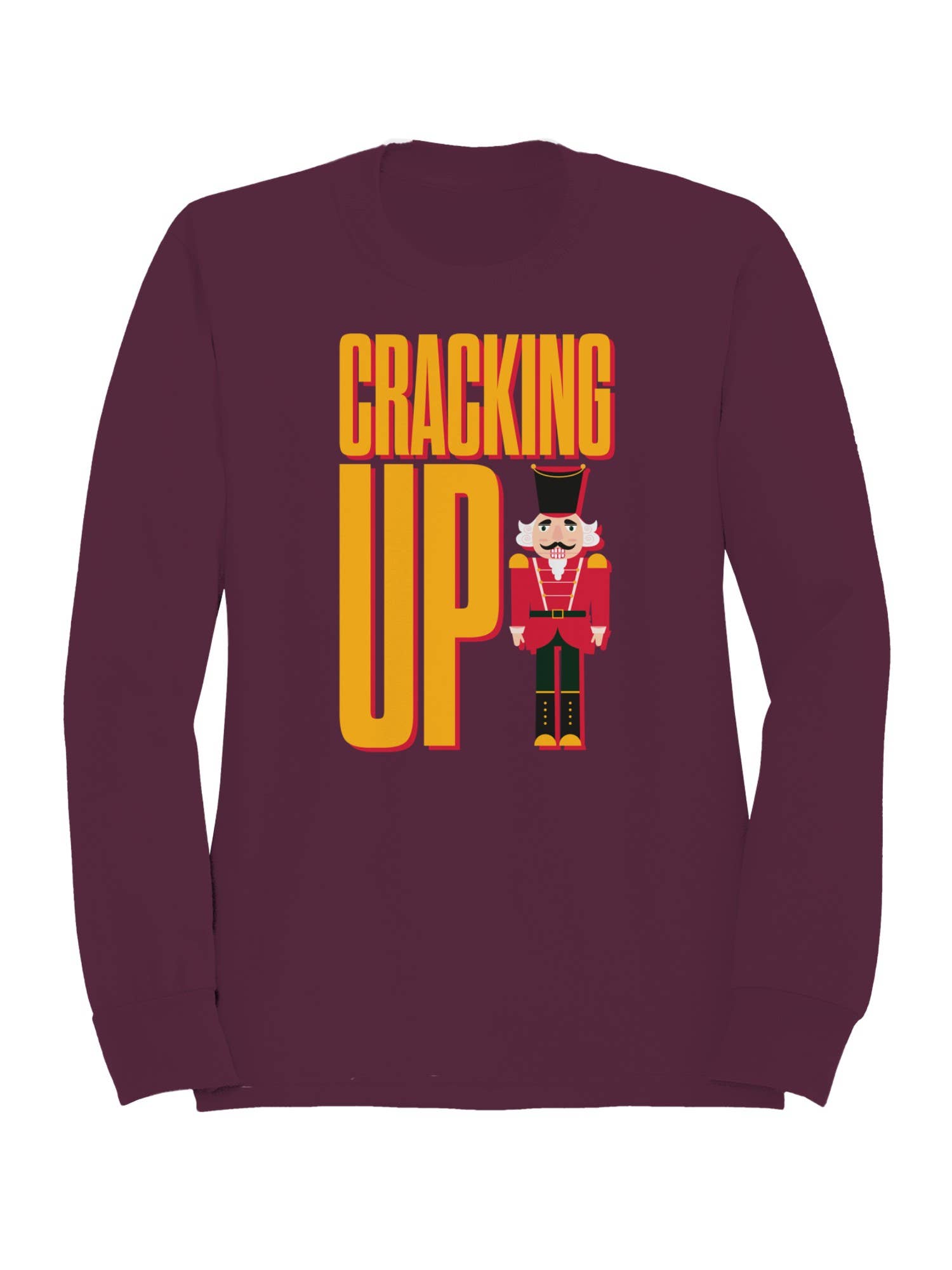 Cracking Up Nutcracker Art Men's Sweatshirt T-Shirts, Hoodie | PodTeesHub.com