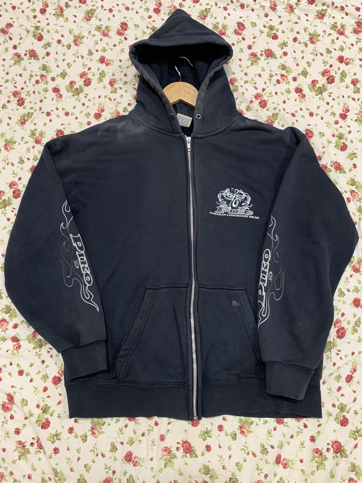 Vintage Piko Hawaiian Longboard Hoodie T-Shirts, Sweatshirt | PodTeesHub.com