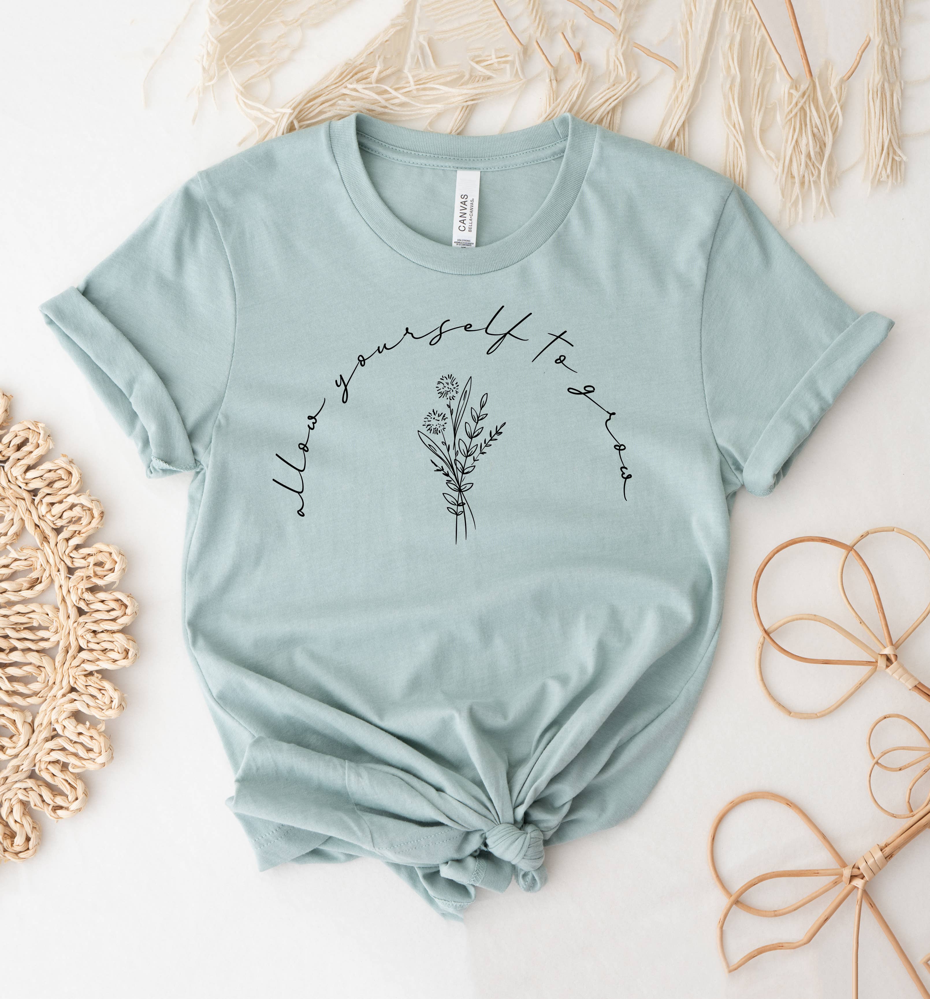 Allow Yourself To Grow T-Shirt Hoodie, Sweatshirt | PodTeesHub.com