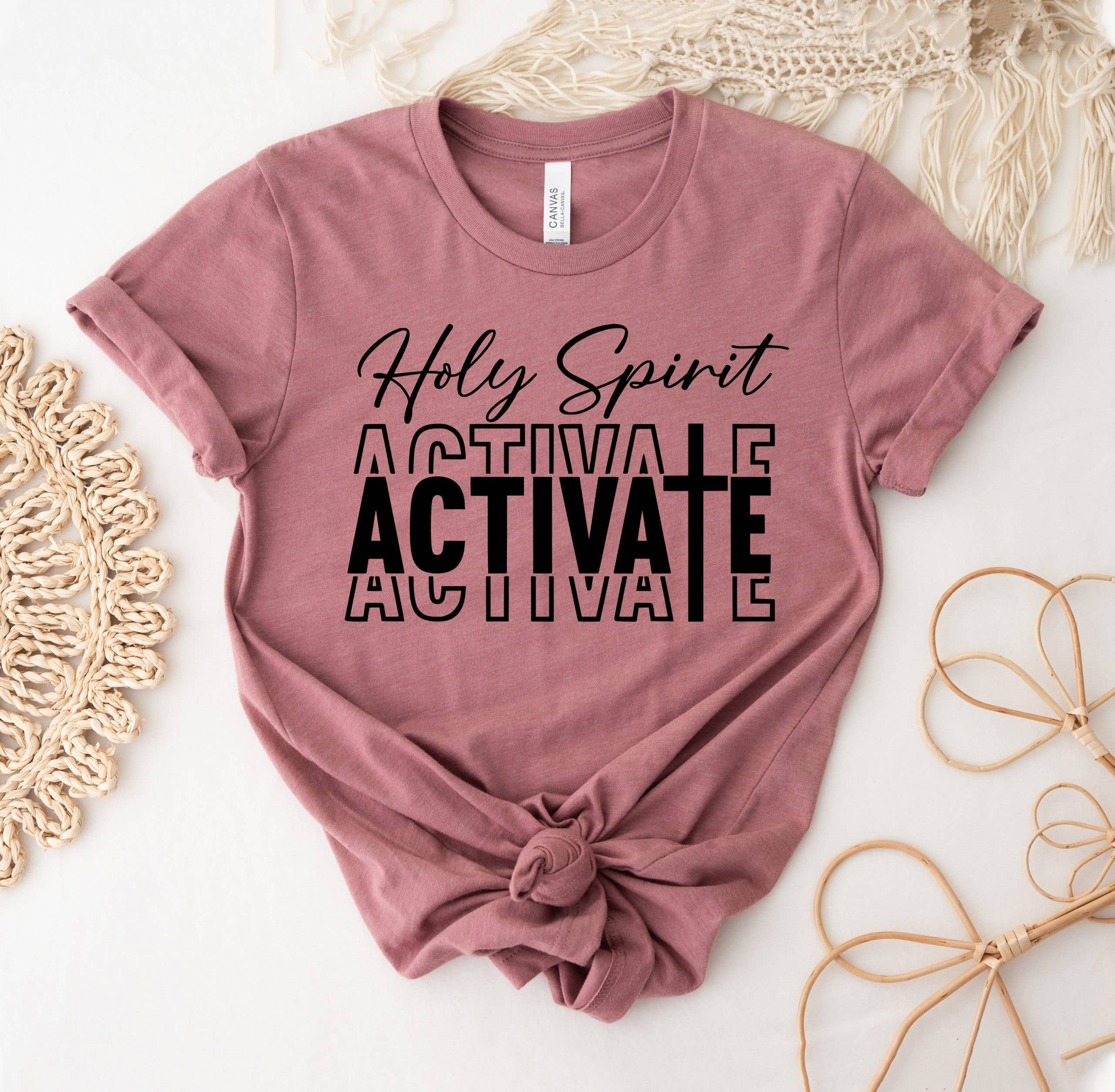Holy Spirit Activate T-Shirt Hoodie, Sweatshirt | PodTeesHub.com