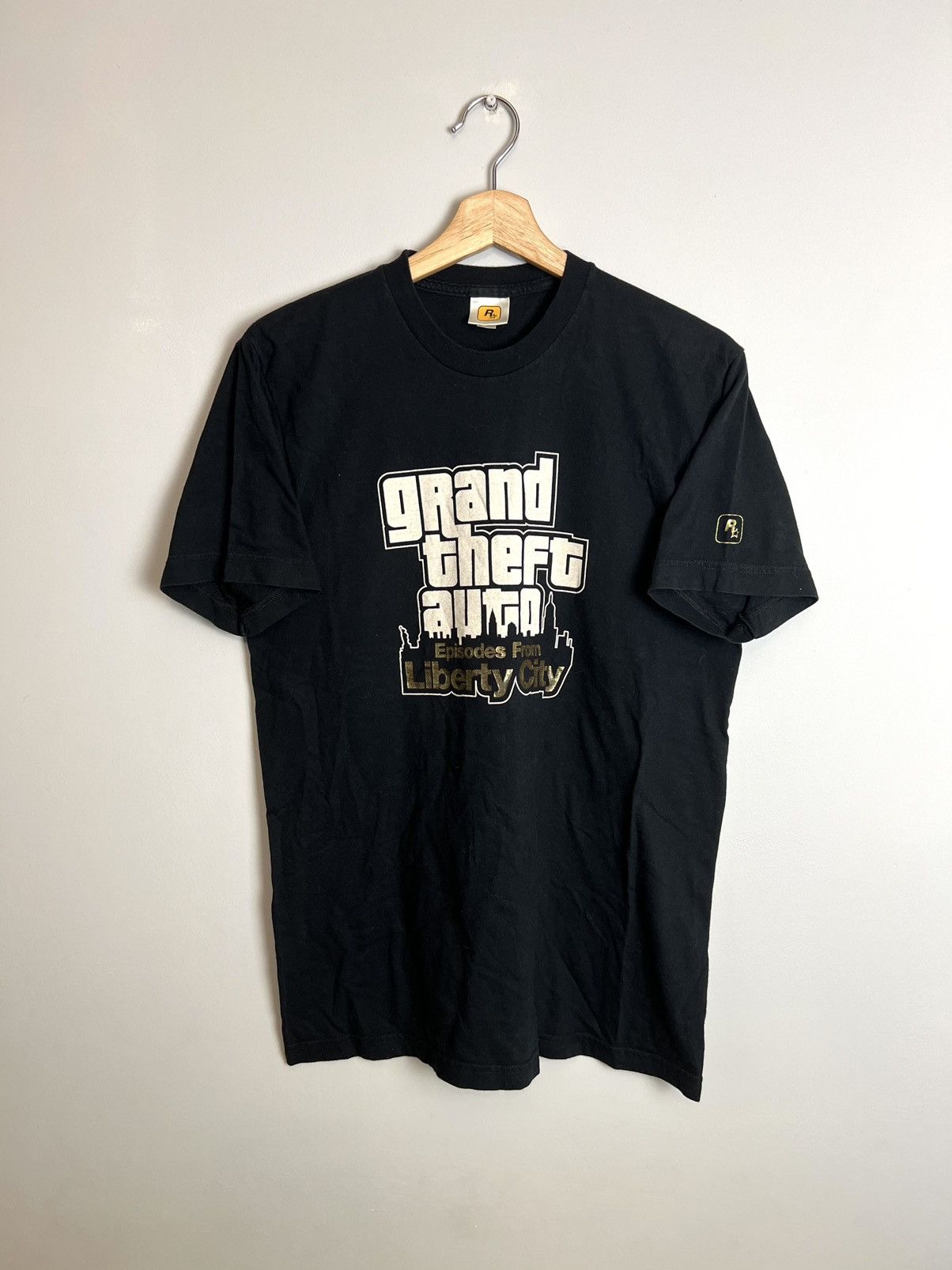 Vintage 00s Grand Theft Auto Liberty City Video Game Promo Shirt M T-Shirts, Hoodie, Sweatshirt