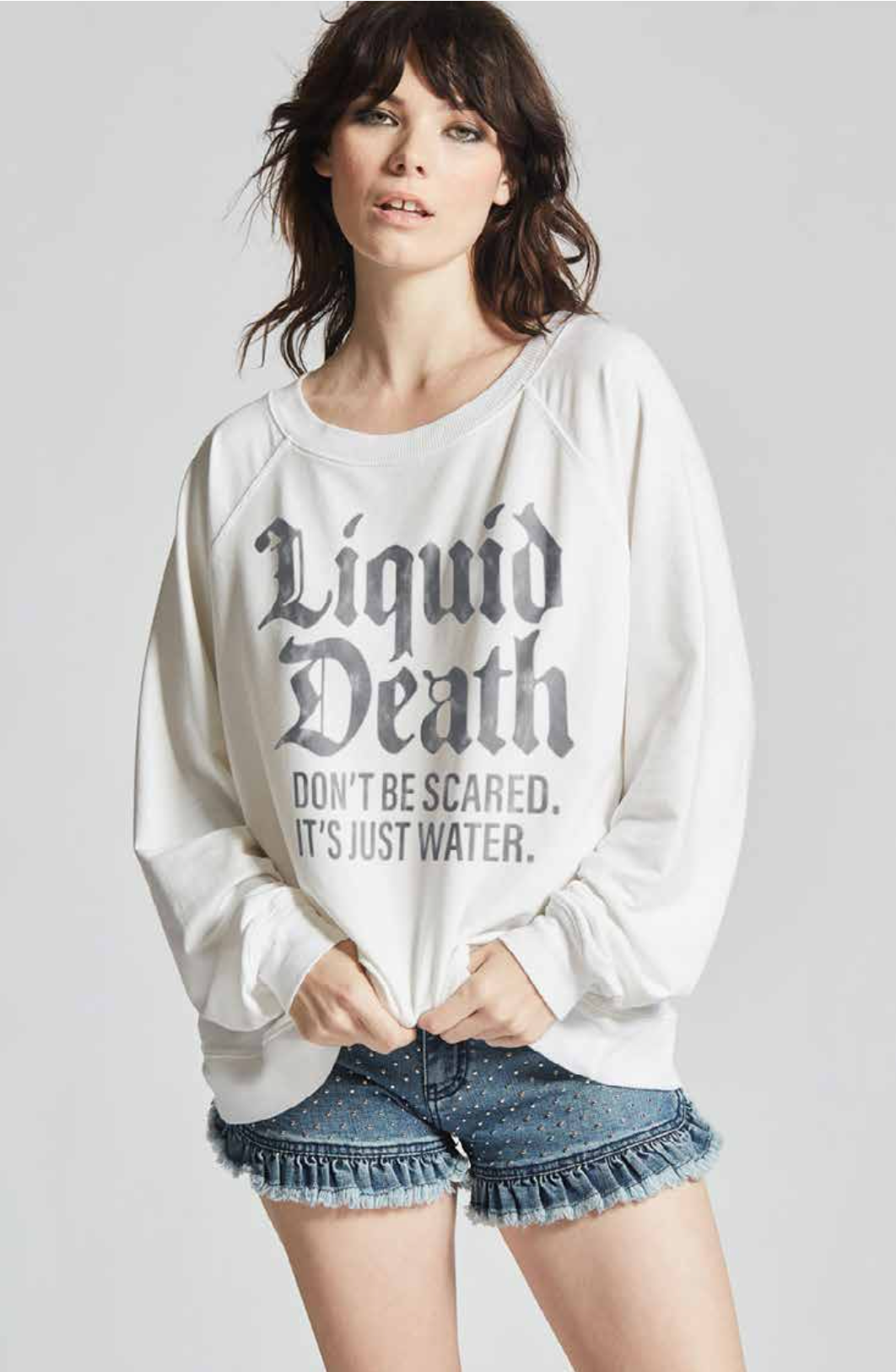 303470 - 630 Liquid Death Graphic Sweatshirt T-Shirts, Hoodie | PodTeesHub.com