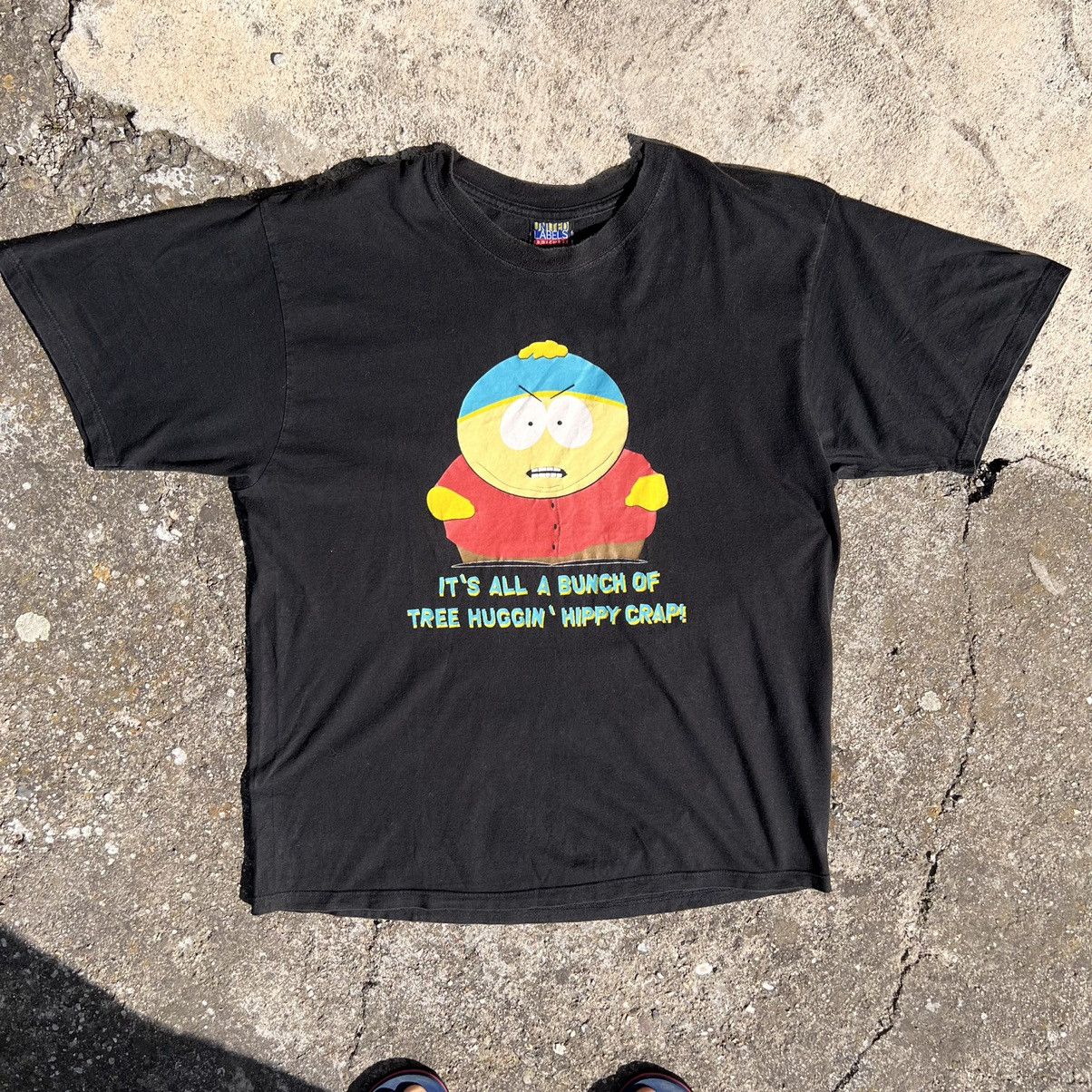 Vintage 90s South Park Cartman Graphic T Shirt Faded Xl Hoodie, Sweatshirt | PodTeesHub.com