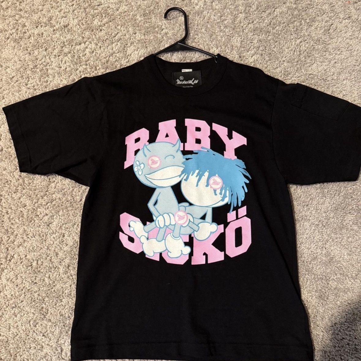 Baby Sicko Shirt Hoodie, Sweatshirt | PodTeesHub.com