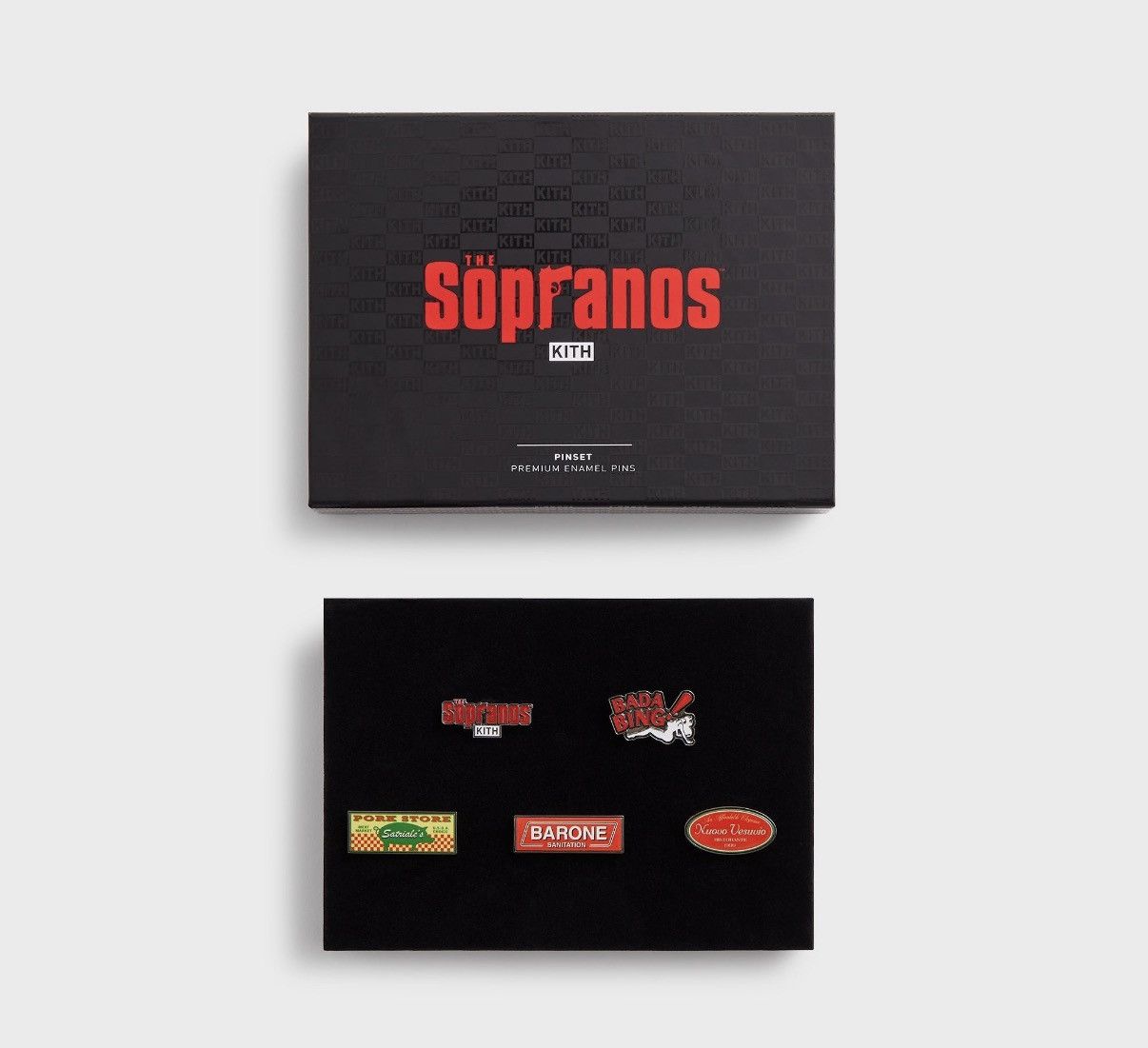 Other Kith Sopranos Set 5 Pin Set T-Shirts, Hoodie, Sweatshirt
