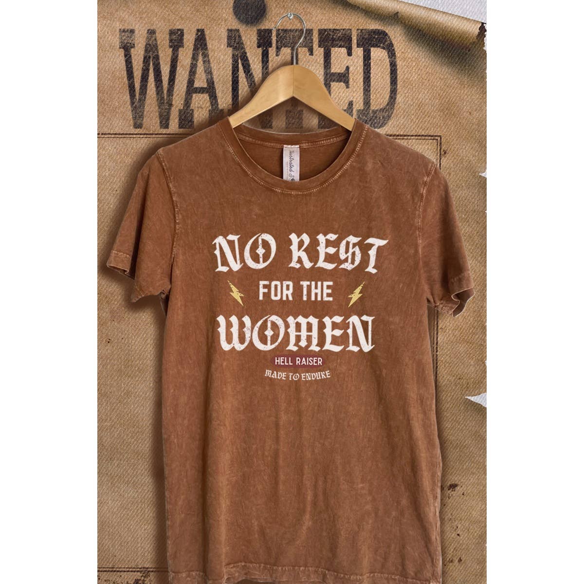 No Rest For the Women  Mineral Wash  Graphic  Tee Hoodie, Sweatshirt | PodTeesHub.com
