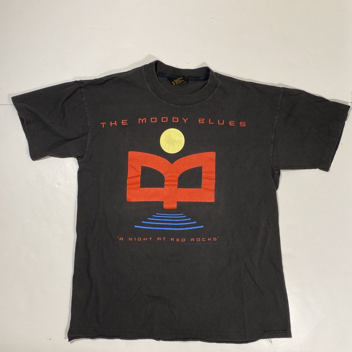 Brockum X Vintage 93 The Moody Blues A Night At Red Rocks Tee Hoodie, Sweatshirt | PodTeesHub.com