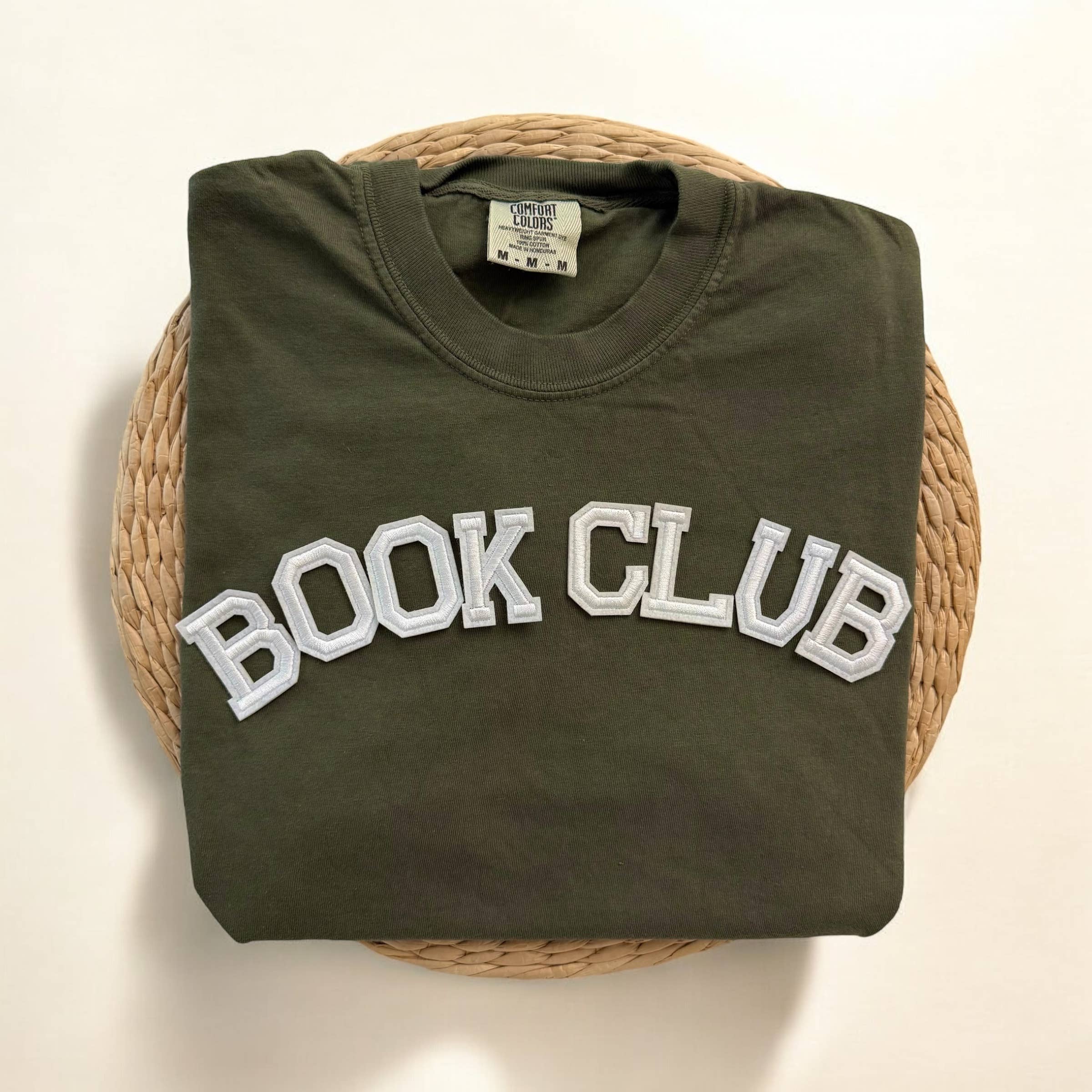 Book Club Comfort Colors Short Sleeve Shirt, Bookish Merch Hoodie, Sweatshirt | PodTeesHub.com