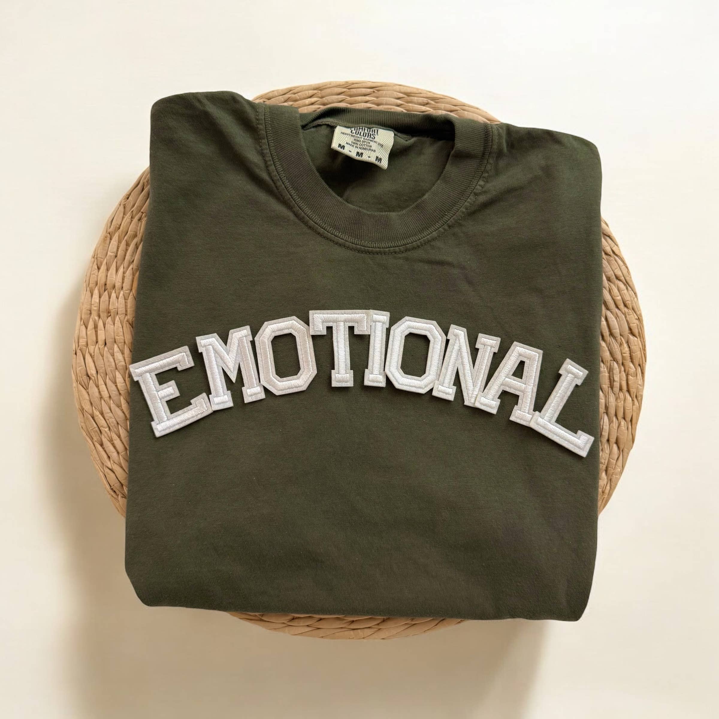 Emotional Comfort Colors Short Sleeve Shirt, Funny Shirts Hoodie, Sweatshirt | PodTeesHub.com