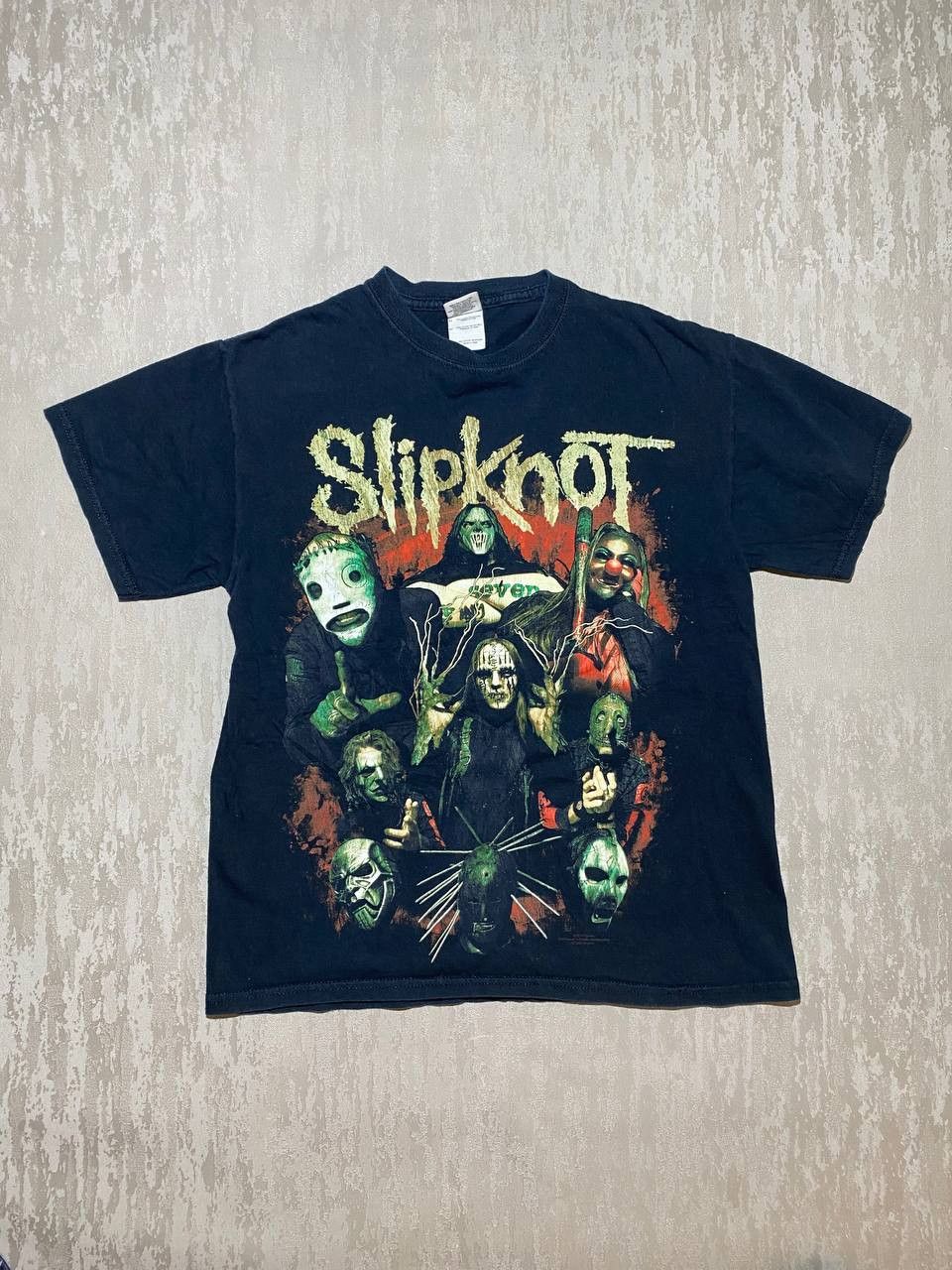 Band Tees 2010 Vintage Slipknot Seven Double Sided Big Logo T Shirt Hoodie, Sweatshirt | PodTeesHub.com