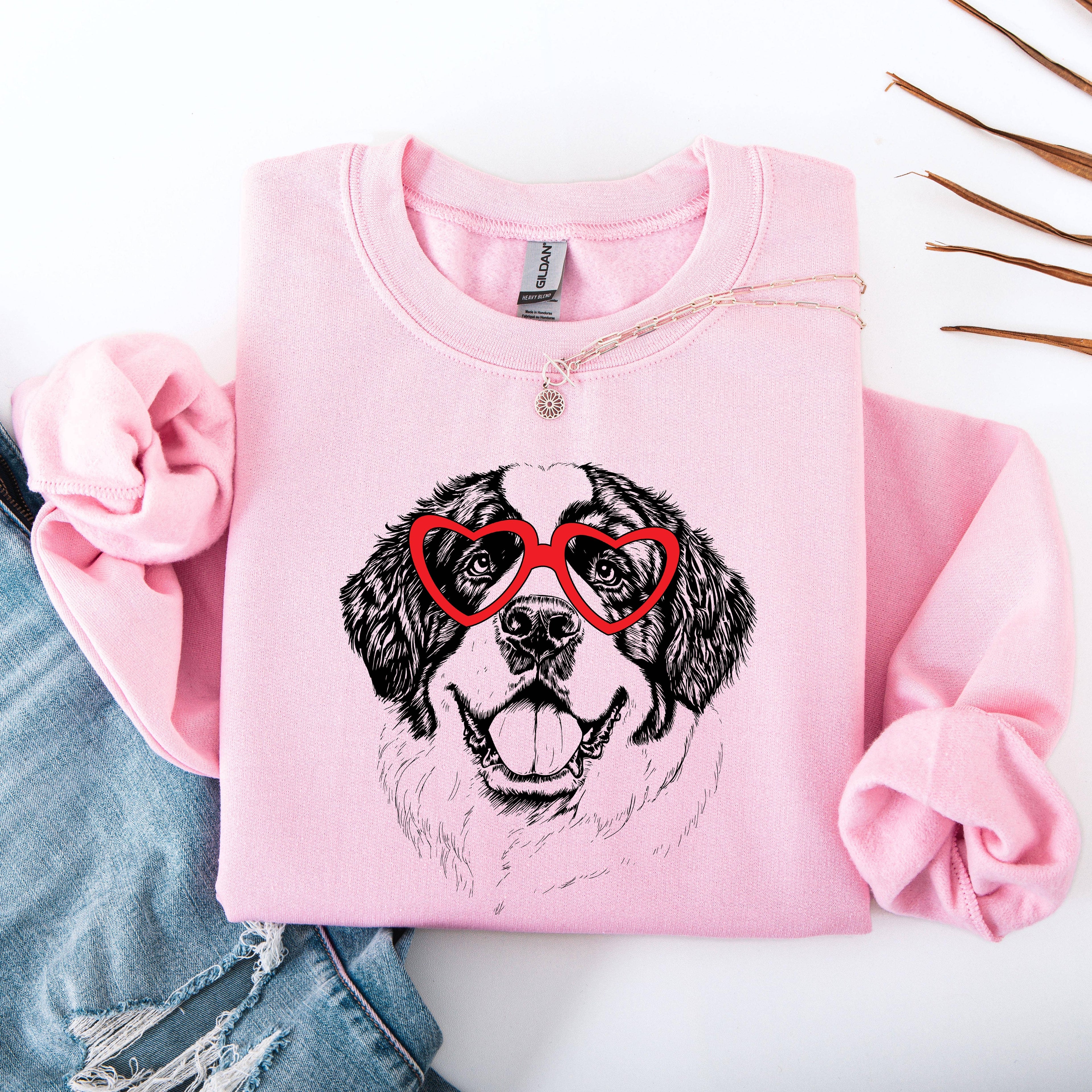 Saint Bernard, Dog Lover Apparel, Pet, Dog Breed, Sweatshirt T-Shirts, Hoodie | PodTeesHub.com