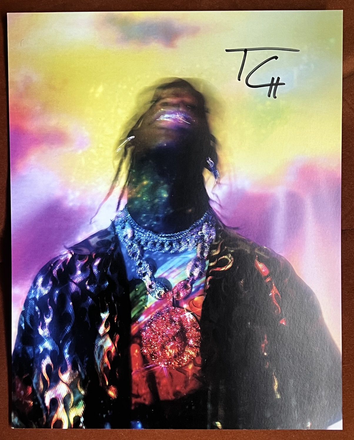 Scott Travis Scott Lithograph Signed Autograph T-Shirts, Hoodie, Sweatshirt | PodTeesHub.com