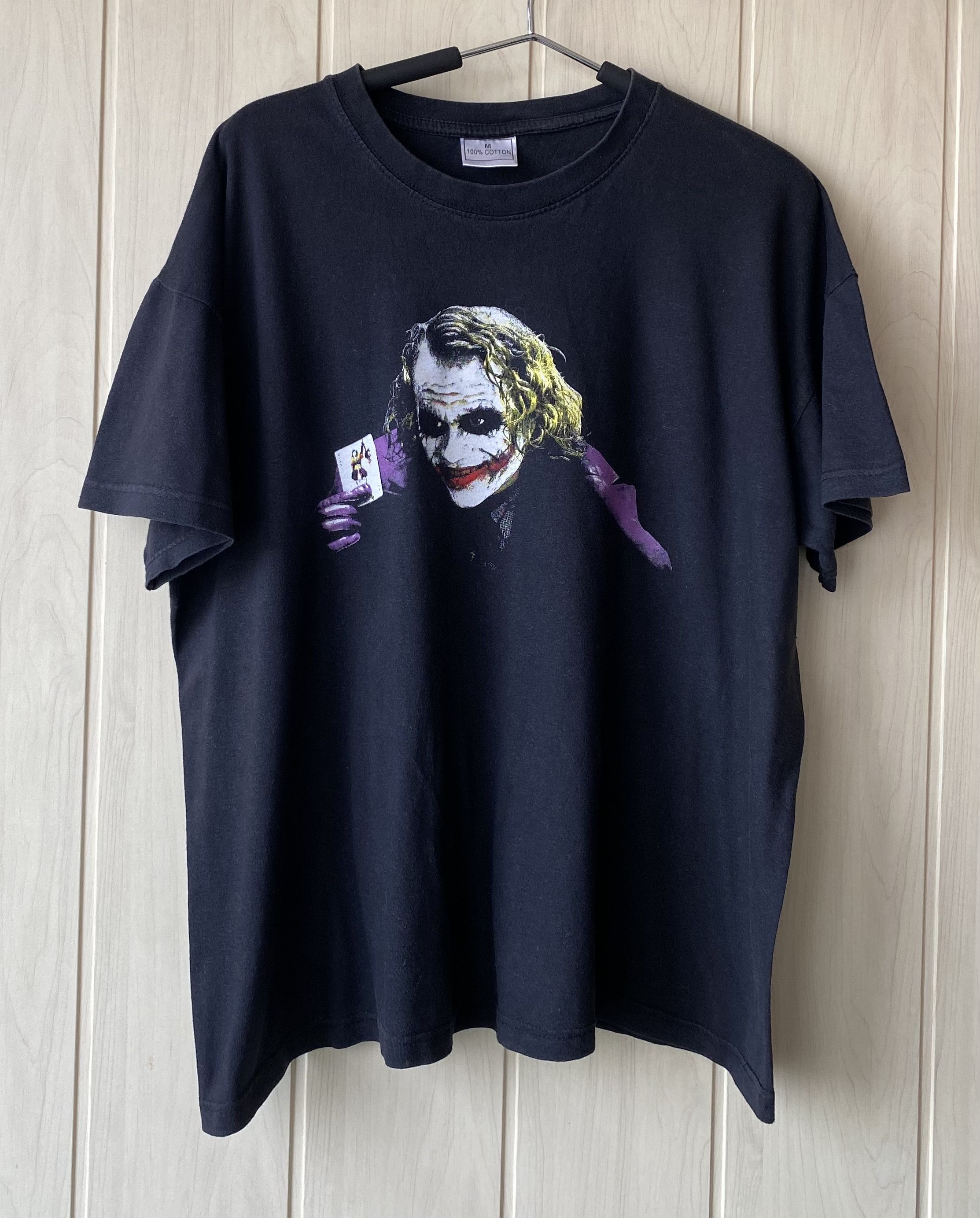 Vintage 2008 Dark Knight Joker Heath Ledger T Shirt Hoodie, Sweatshirt | PodTeesHub.com