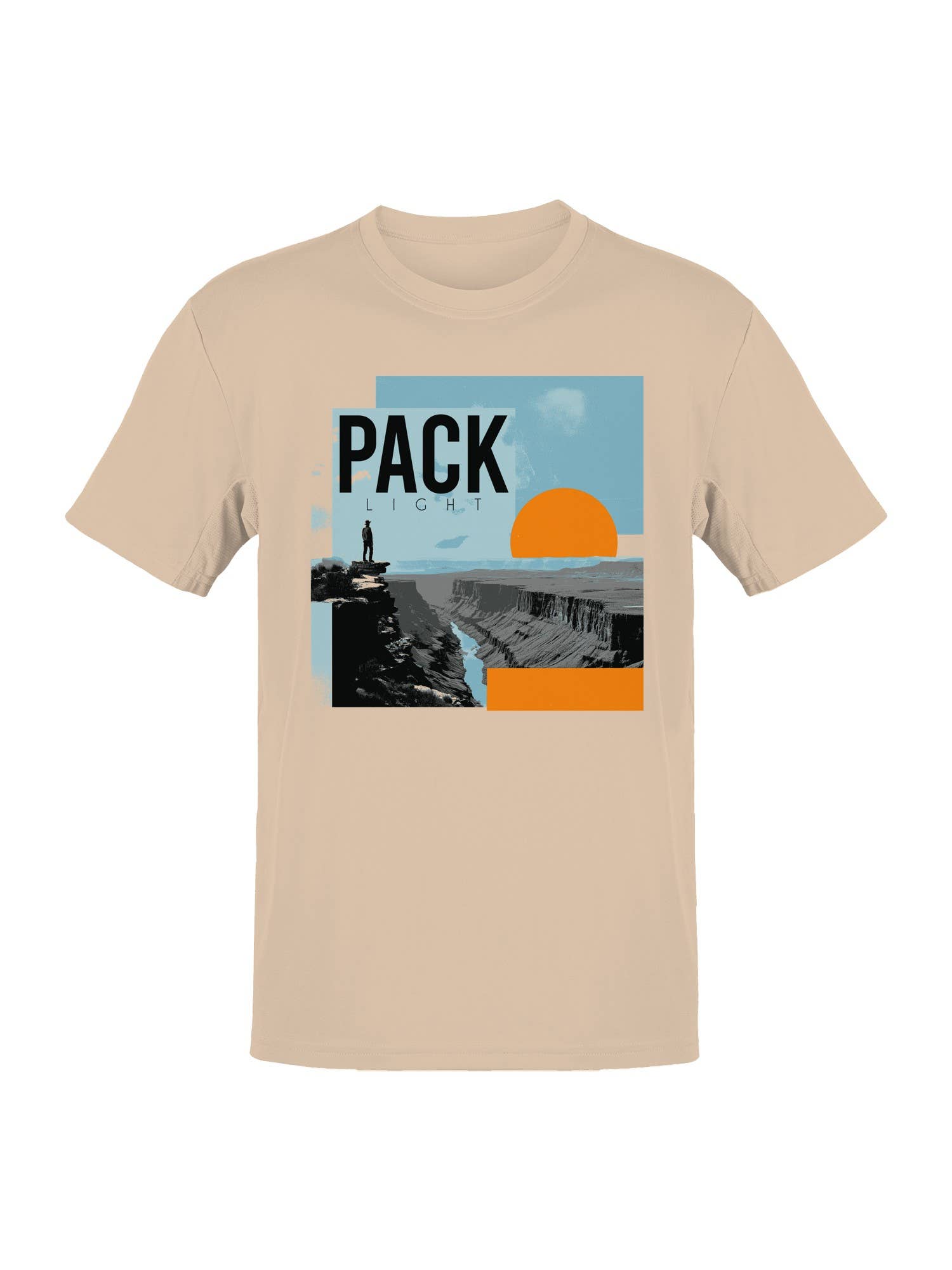 Adventure Awaits: Pack Light Men's T-Shirt Hoodie, Sweatshirt | PodTeesHub.com