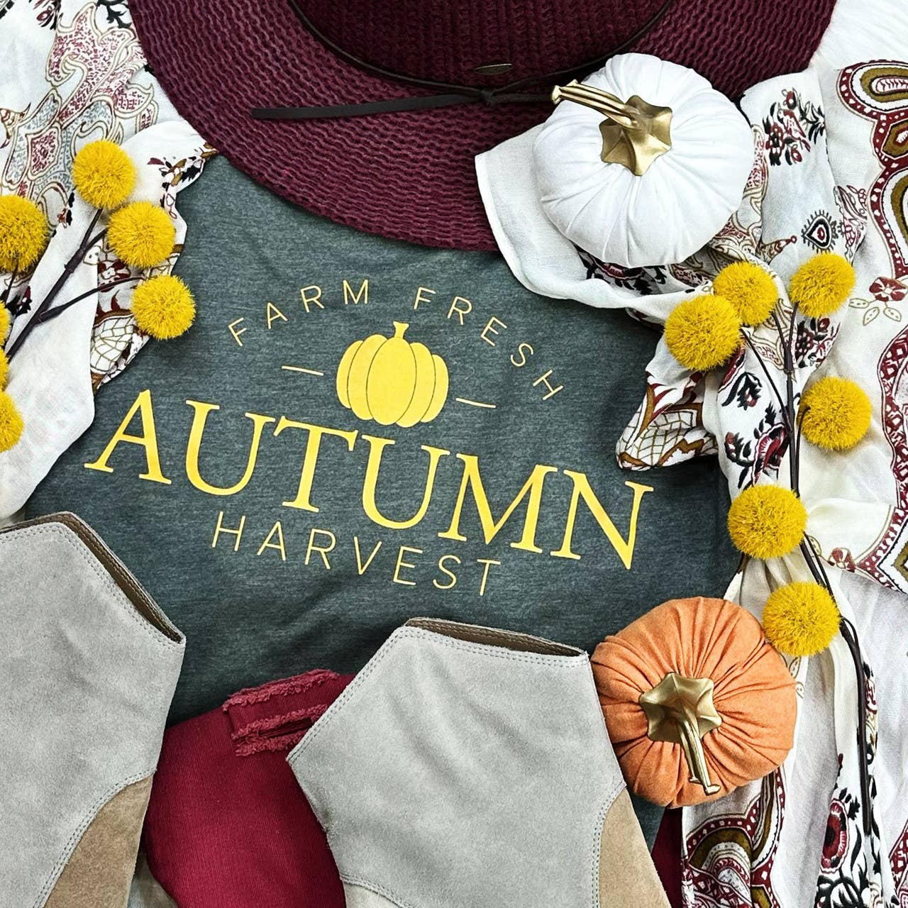 Autumn Harvest Fall Everyday Tee Hoodie, Sweatshirt | PodTeesHub.com