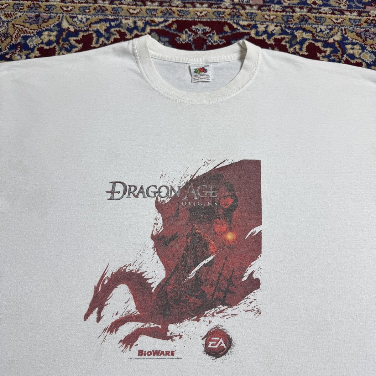 Playstation 2000s Dragon Age Origins Bioware Ea Video Game Promo Y2k T-Shirts, Hoodie, Sweatshirt