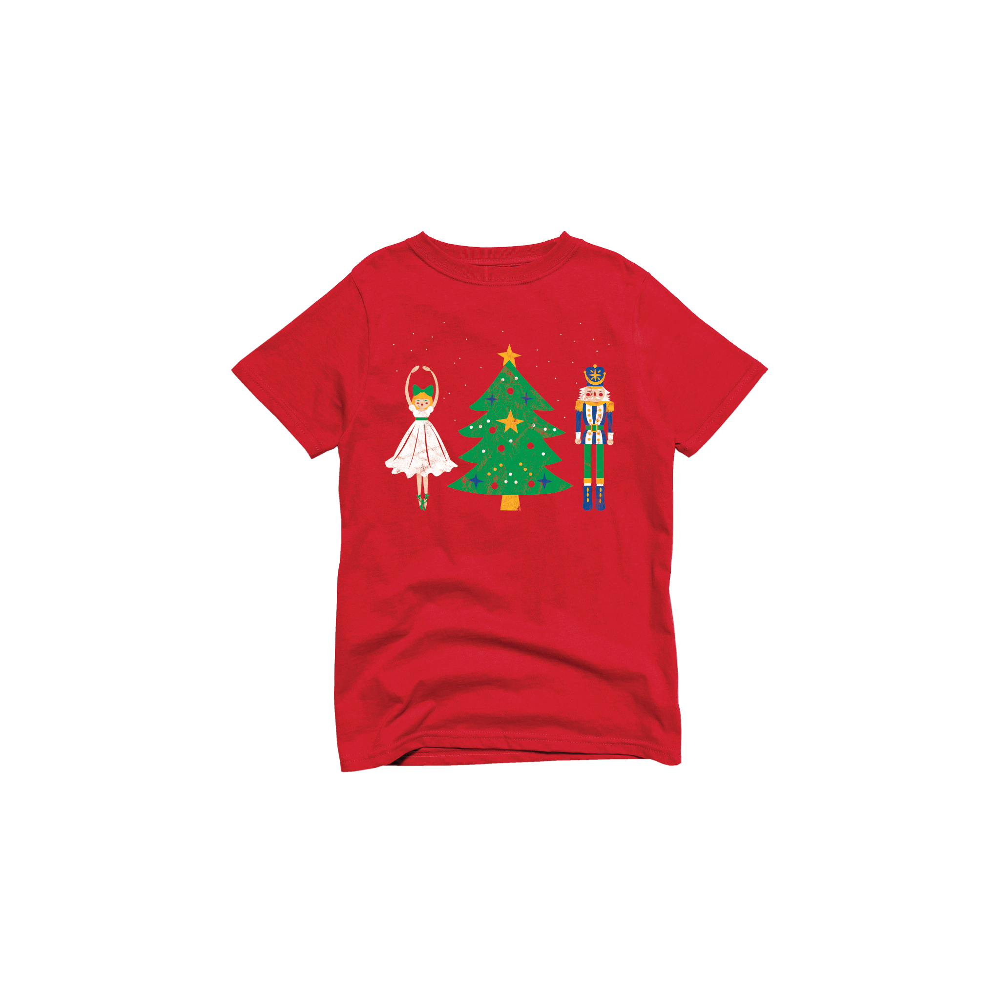 Nutcracker Youth Christmas Graphic Tee Hoodie, Sweatshirt | PodTeesHub.com